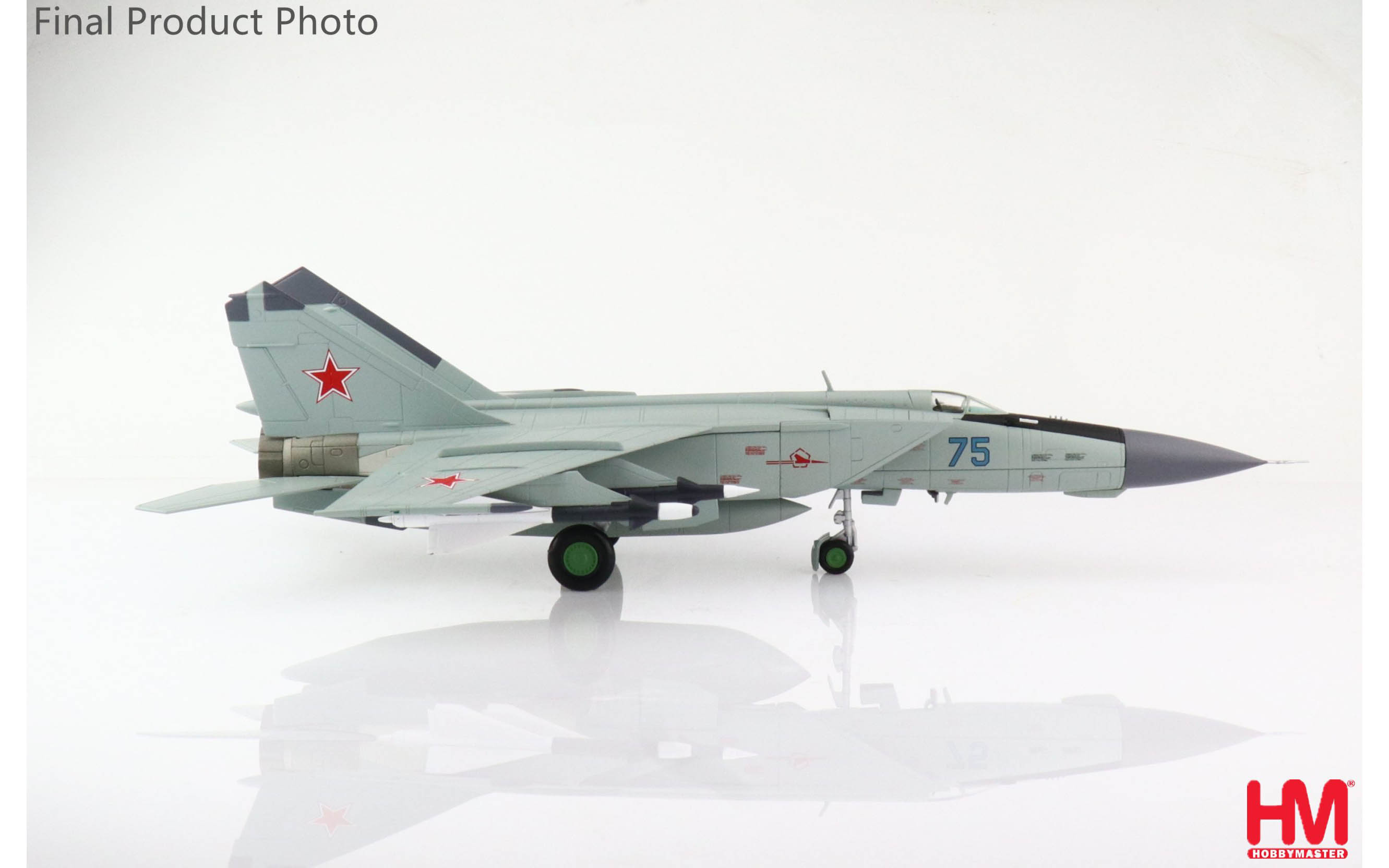 MIG-25PD Foxbat Blue 75, Soviet Air Force, 1979 - Hobby