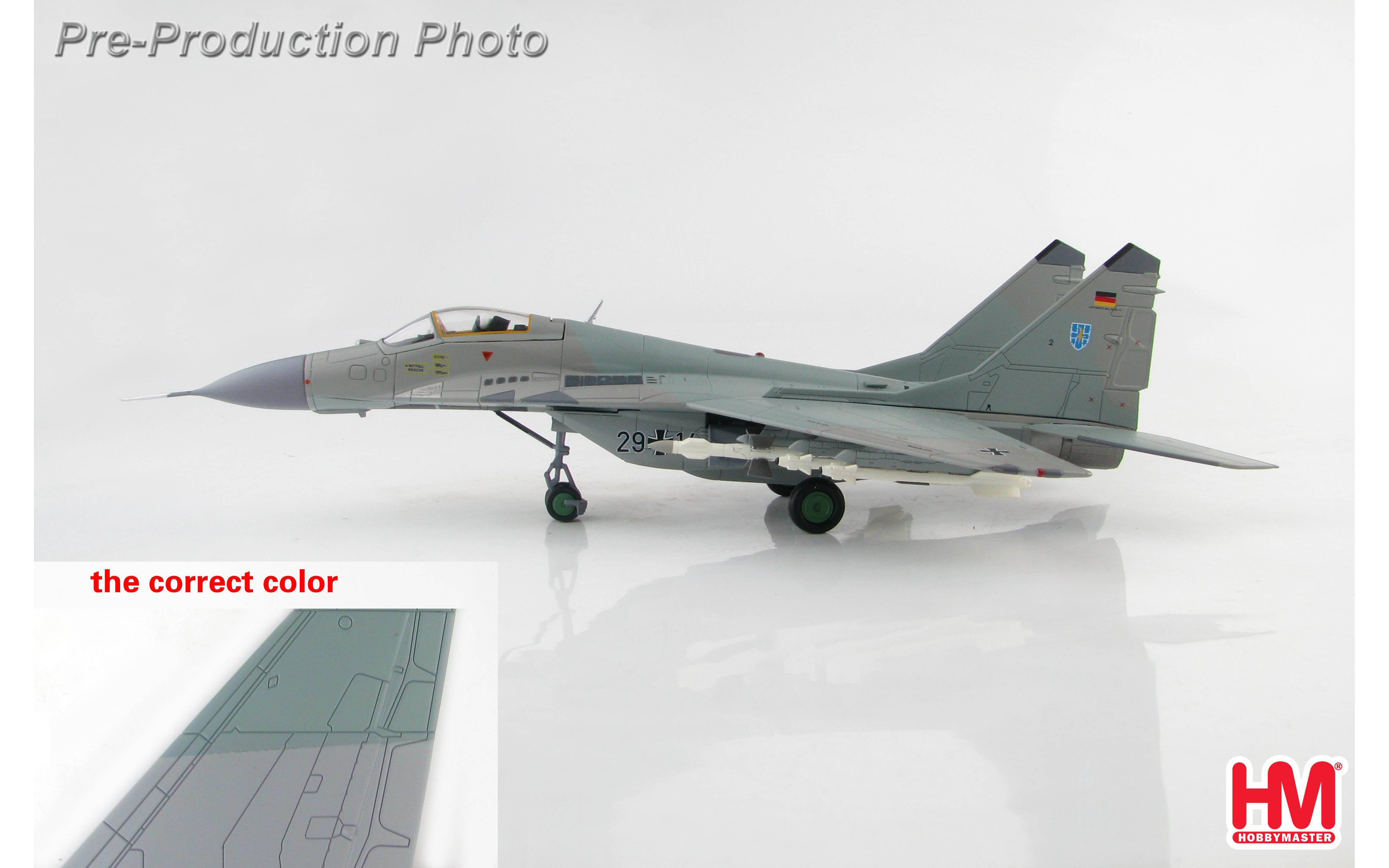 MiG-29A Fulcrum, 29+14, JG 73, Steinhoff, German Air Force, Laage