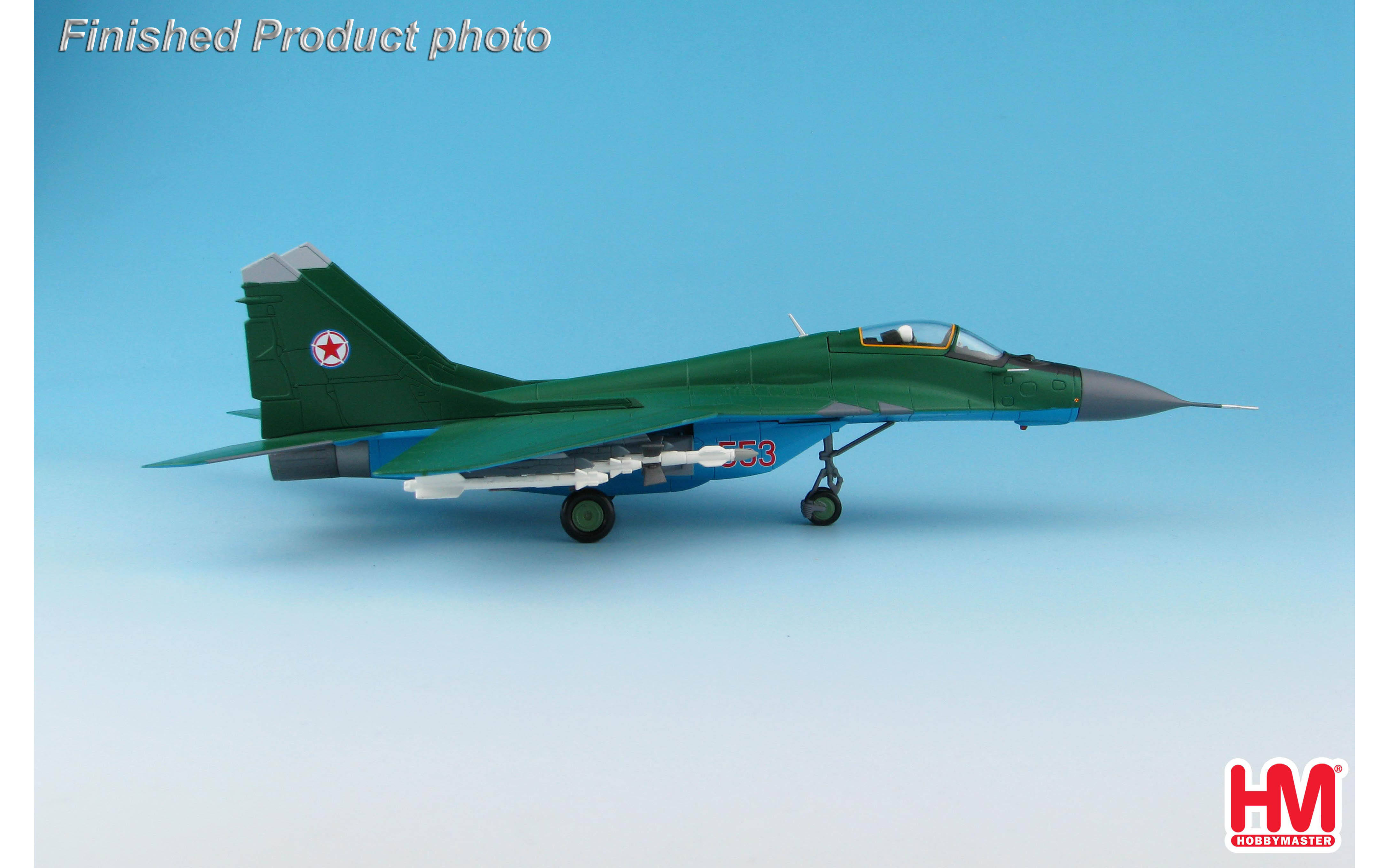 【未使用品】HOBBYMASTER MIG-29 FULCRUM HA6503B MIG-29A Fulcrum, 553, North Korea Air Force, early 2012 - Hobby