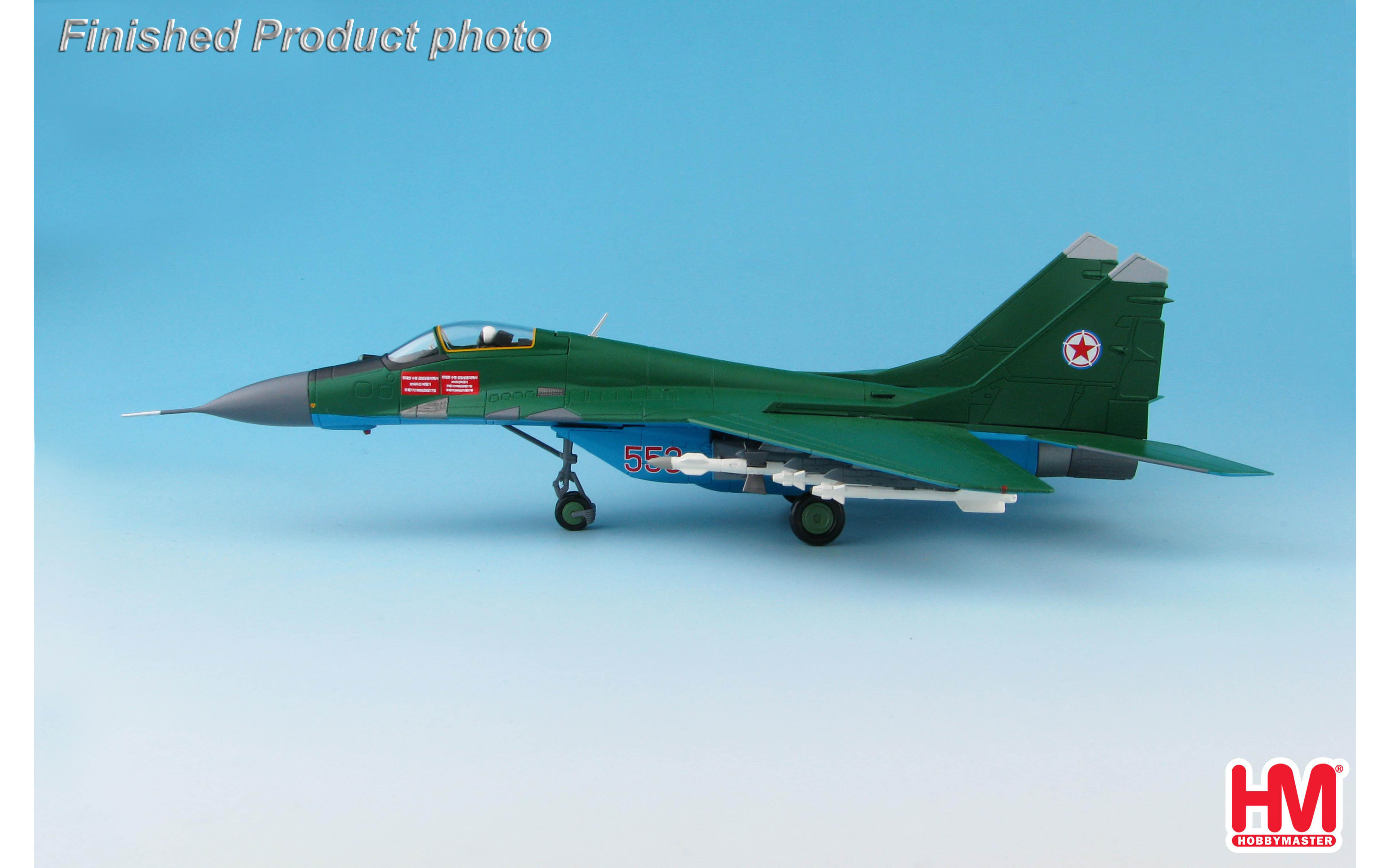 MIG-29A Fulcrum, 553, North Korea Air Force, early 2012 - Hobby