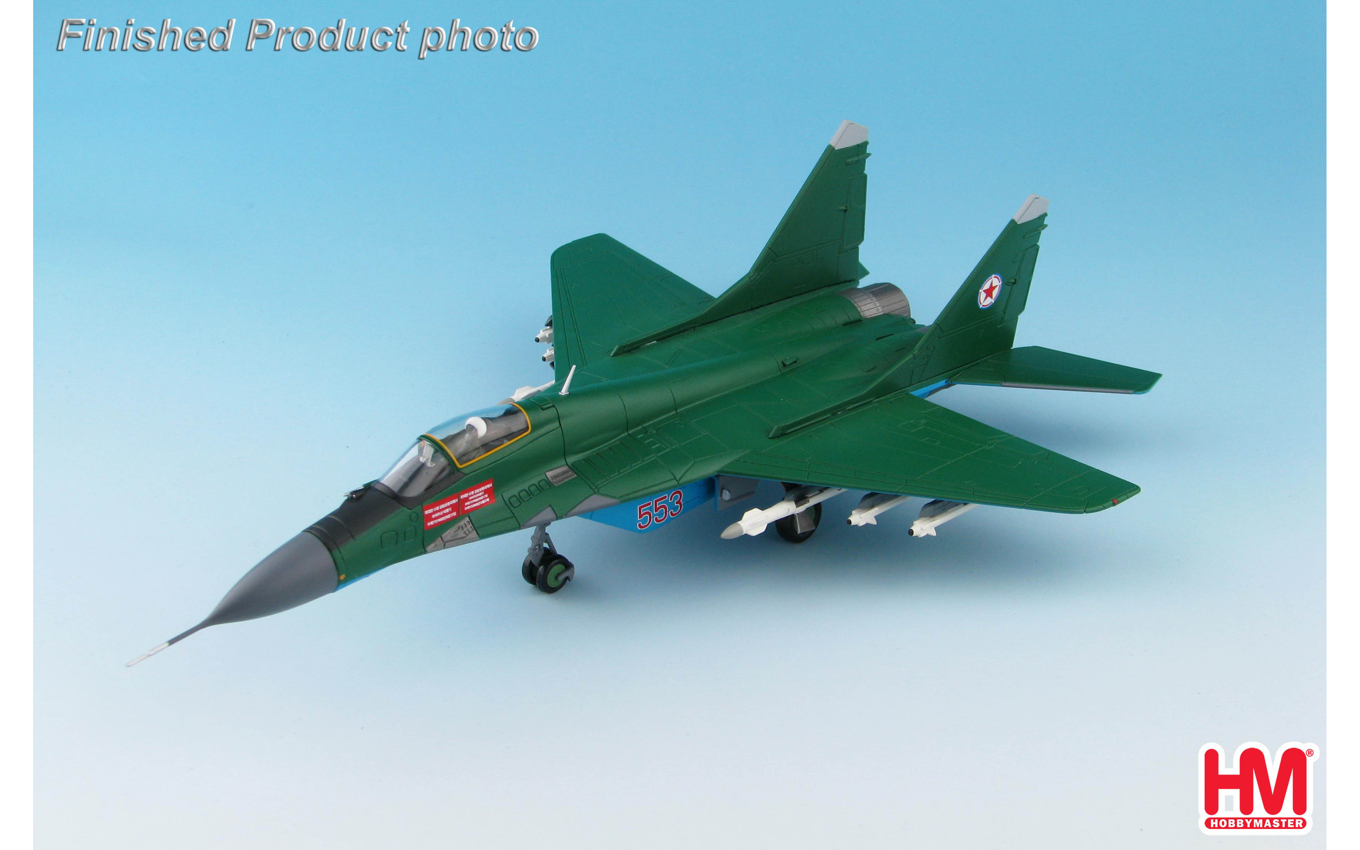 MIG-29A Fulcrum, 553, North Korea Air Force, early 2012 - Hobby