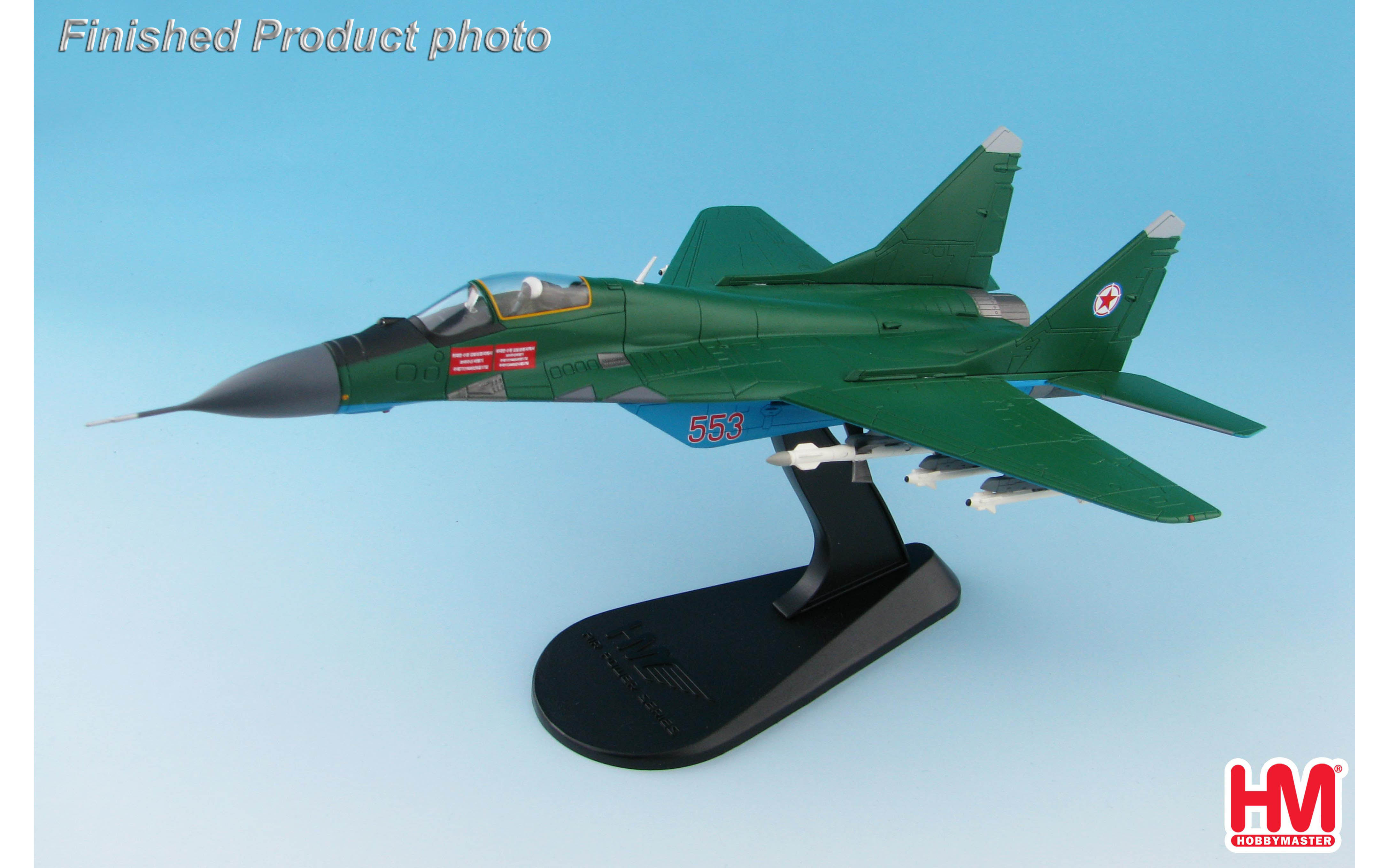 MIG-29A Fulcrum, 553, North Korea Air Force, early 2012 - Hobby