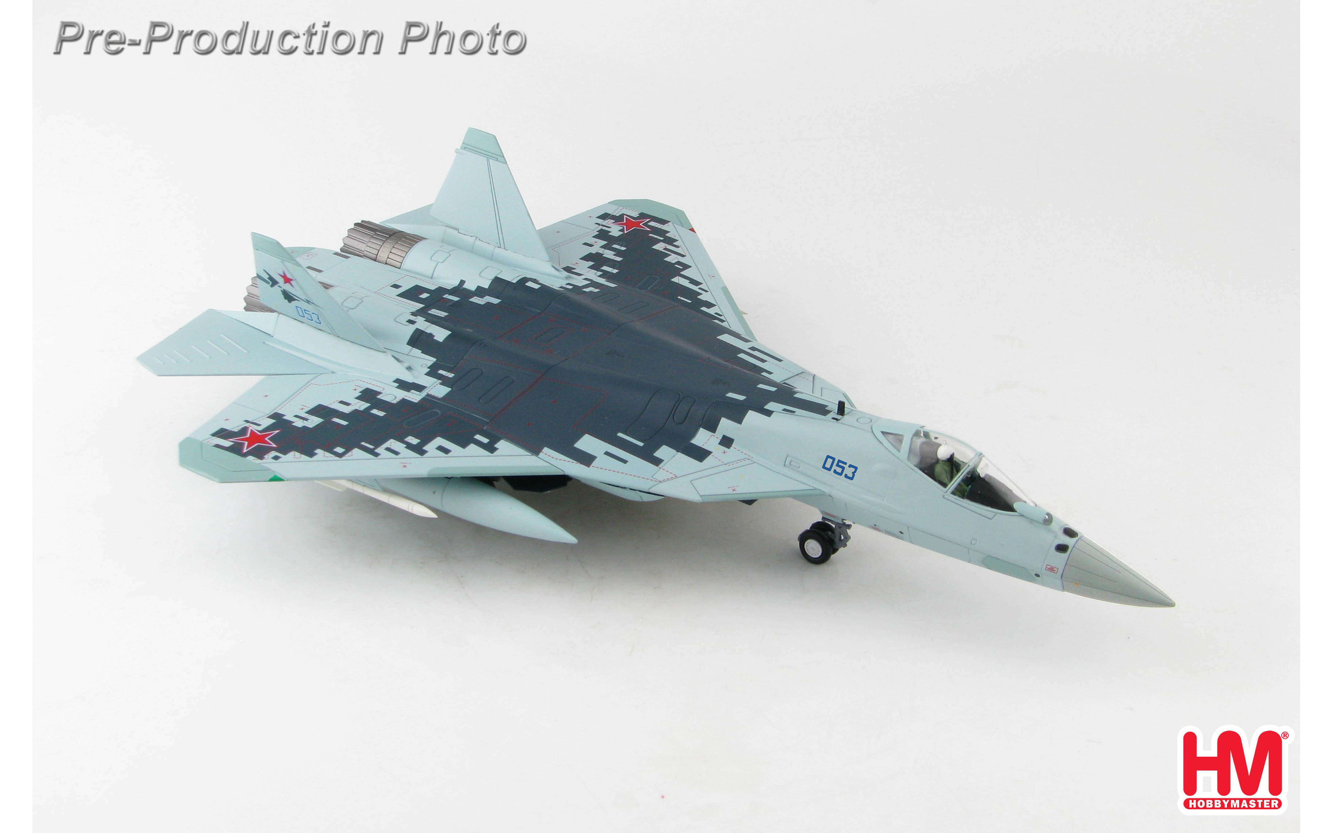 Su-57 Stealth Fighter, Bort 053, Russian Air Force, March 2019