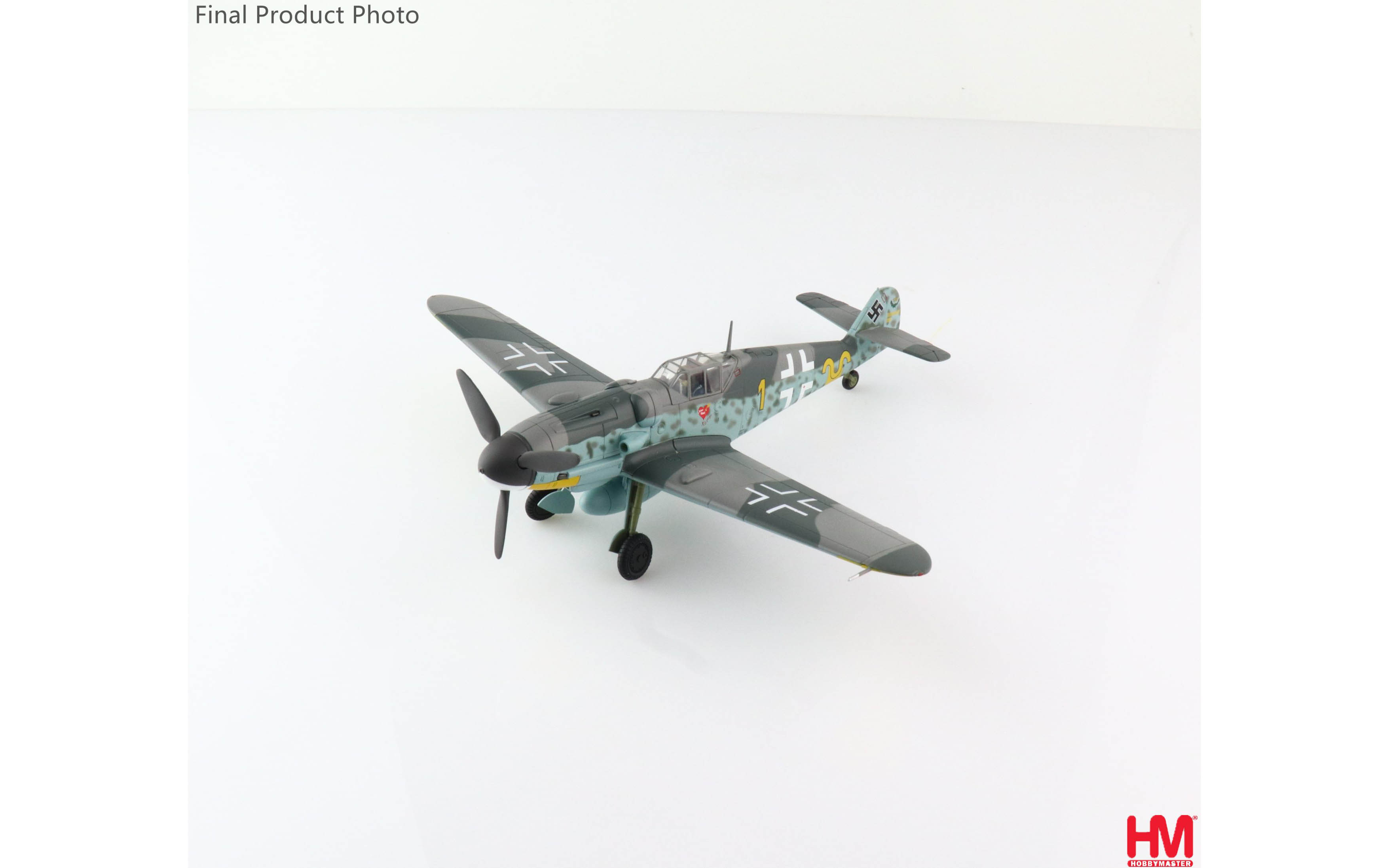 ホビーマスター HA8750 1/48 Bf-109G-6 ハルトマン機JG52 New Tool! Bf 109G-6 Erich Hartmann 4./JG 52 Hungary 1944