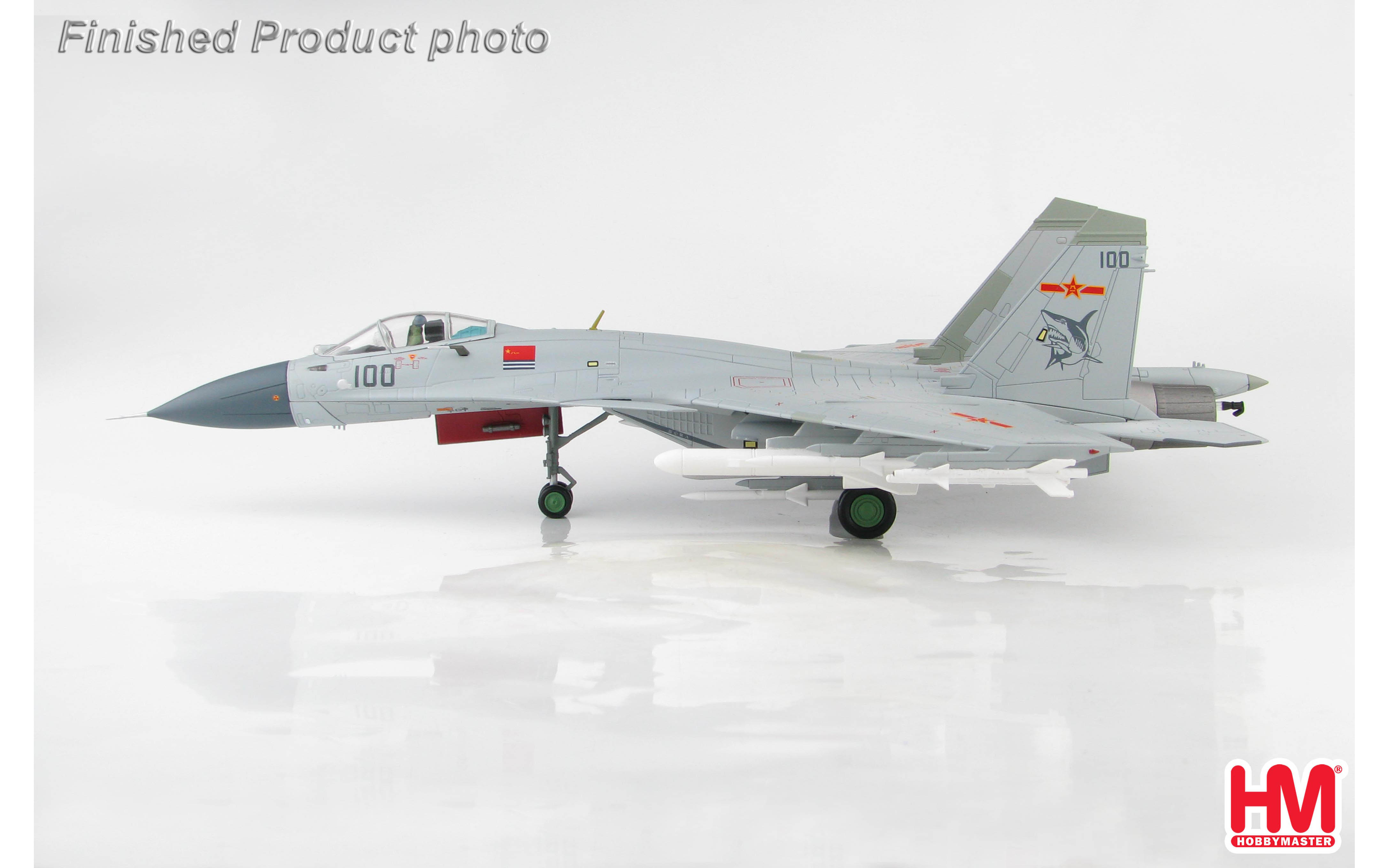 J-15 Flying Shark, No. 100, PLANAF, 2015 - Hobby Master HA6405