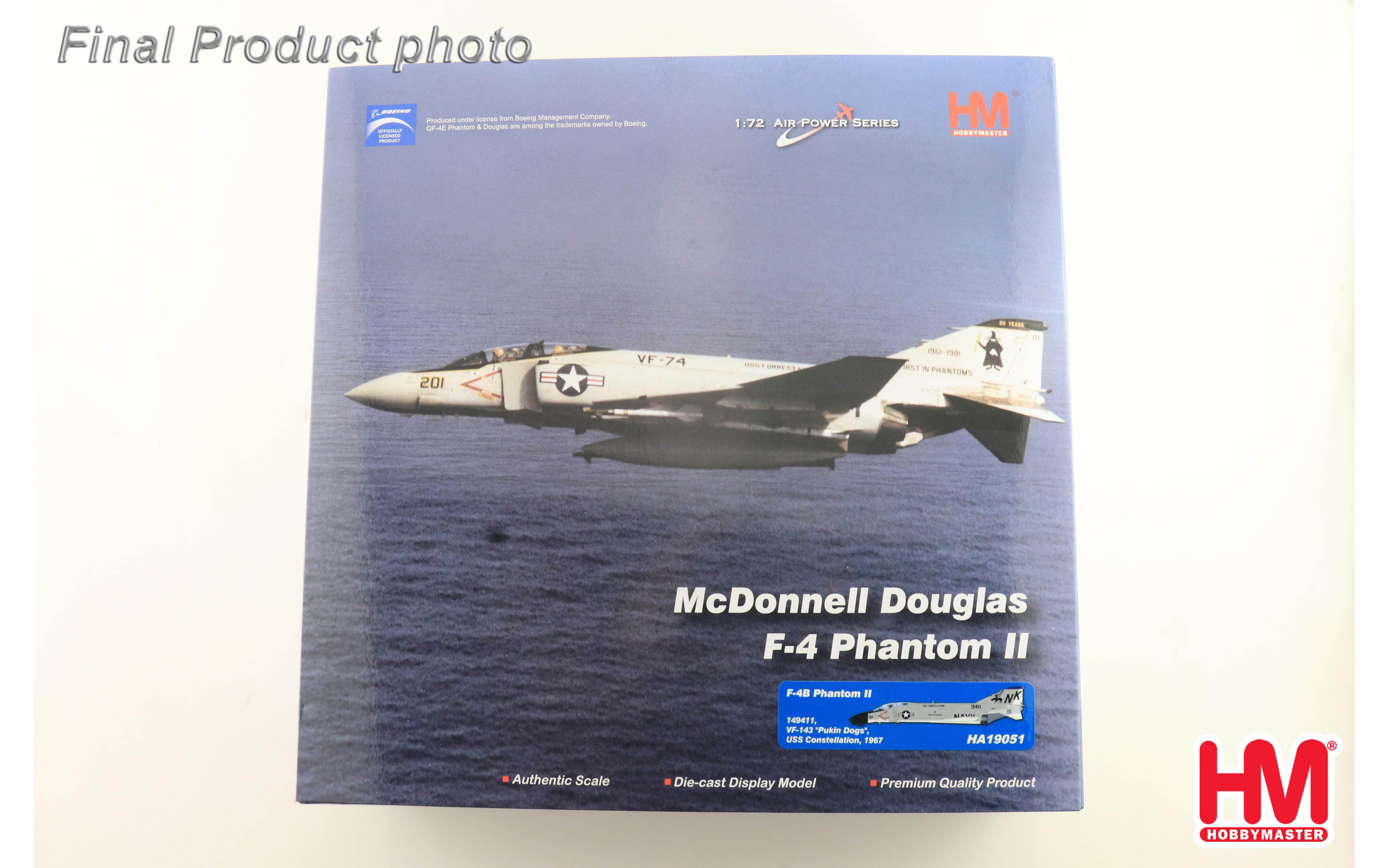 F-4B Phantom II, VF-143, Pukin Dogs, USS Constellation, 1967