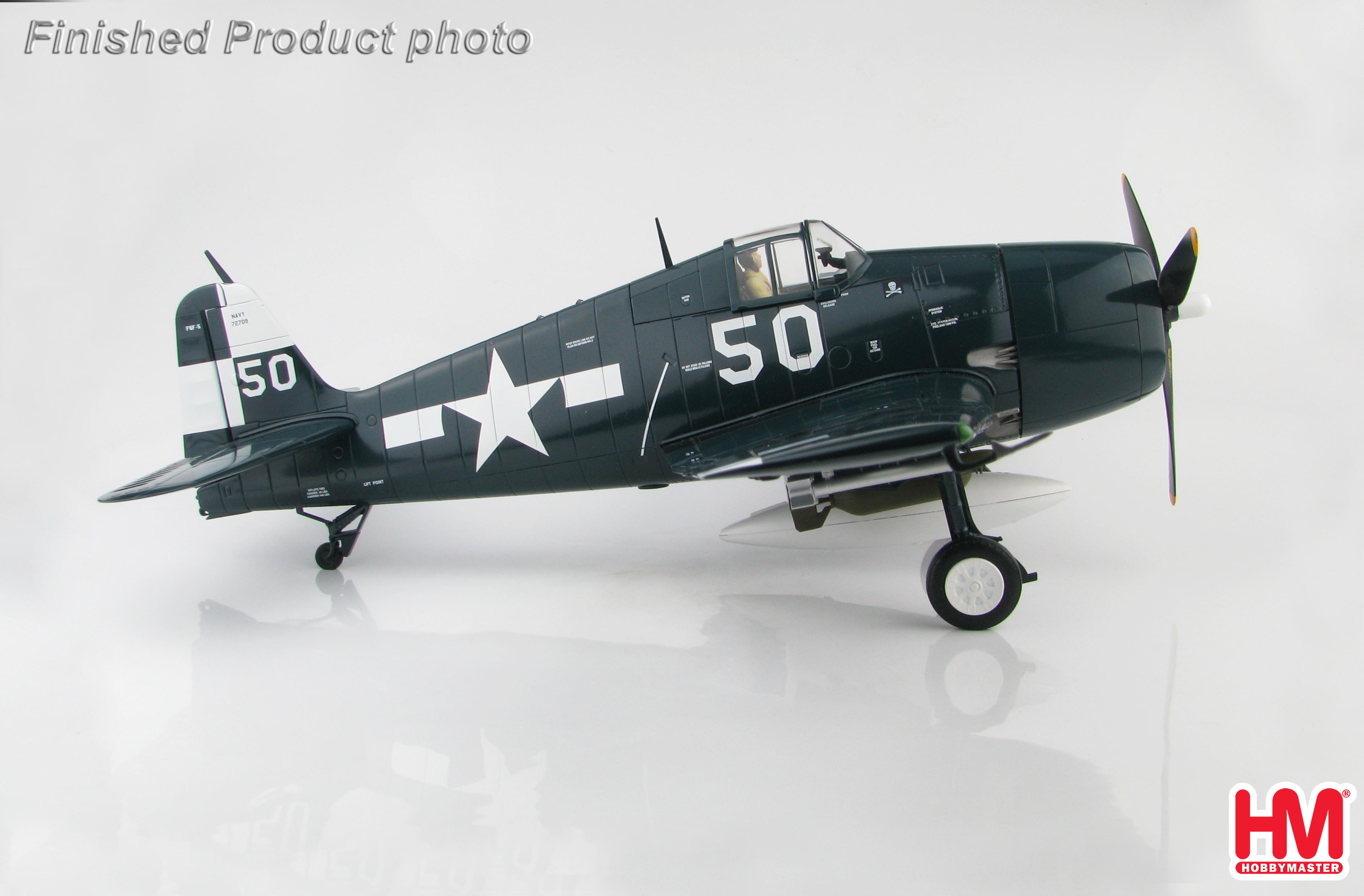F6F-5 Hellcat Grumman - Jolly Rogers - White 50 VF-17 USS Hornet