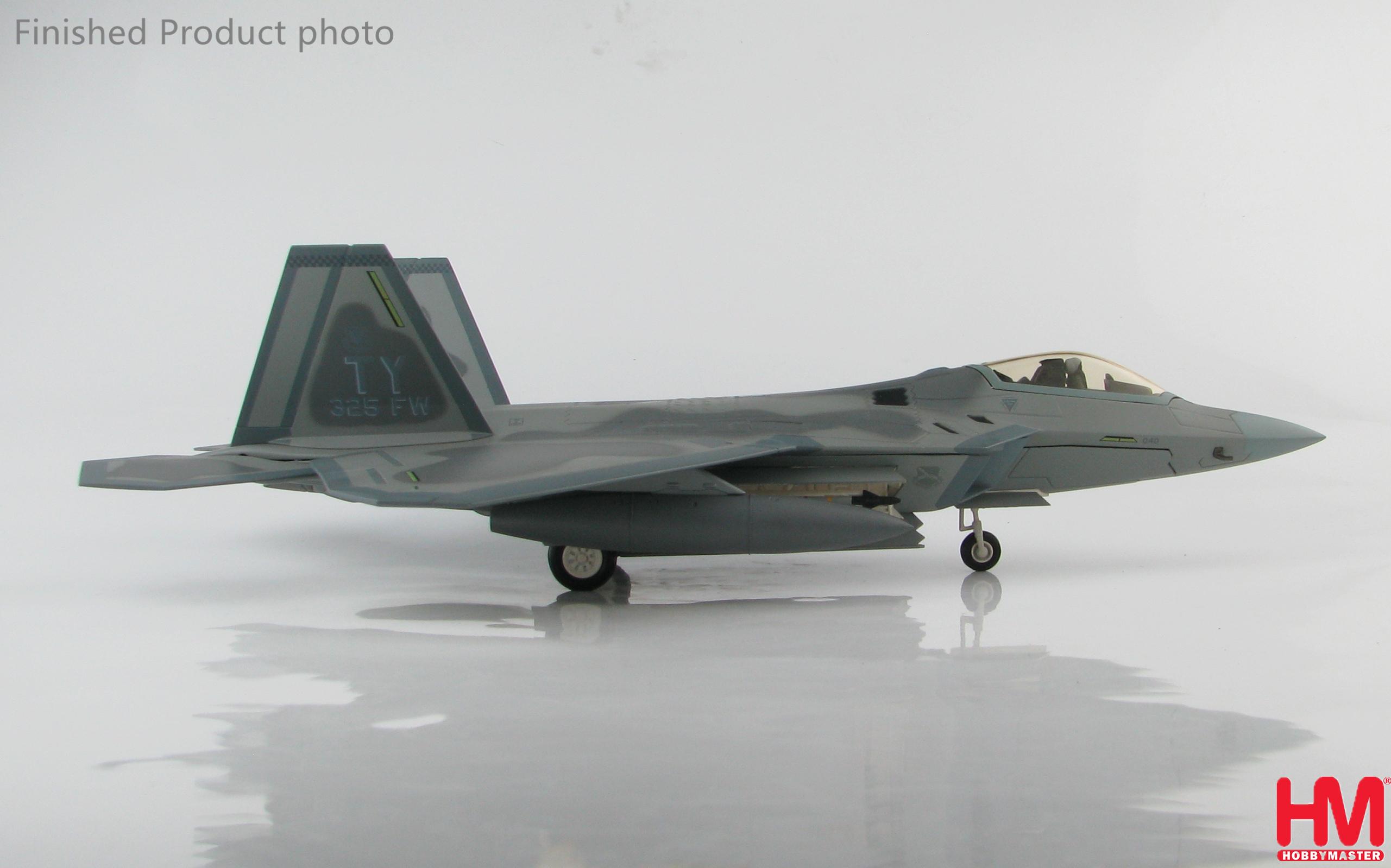 F-22A Raptor Lockheed - Bay County - 02 - 4040 325 FW - Hobby