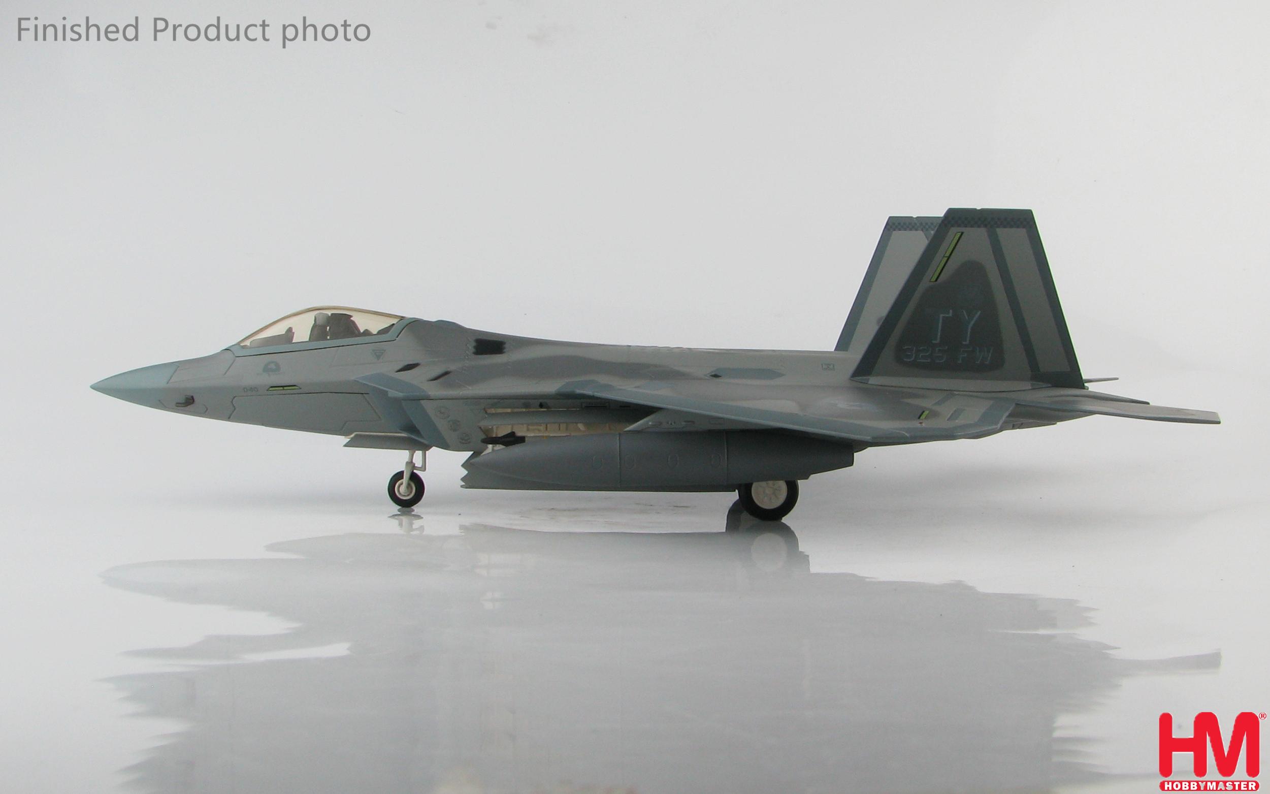 F-22A Raptor Lockheed - Bay County - 02 - 4040 325 FW - Hobby