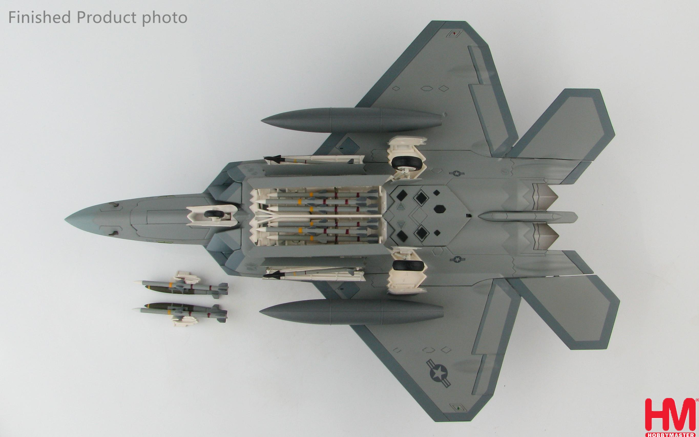 ホビーマスター　F22 HA2820 USAF F-22A Raptor 325 FW, 2008 Hobby Master HA2820 scale 1:72