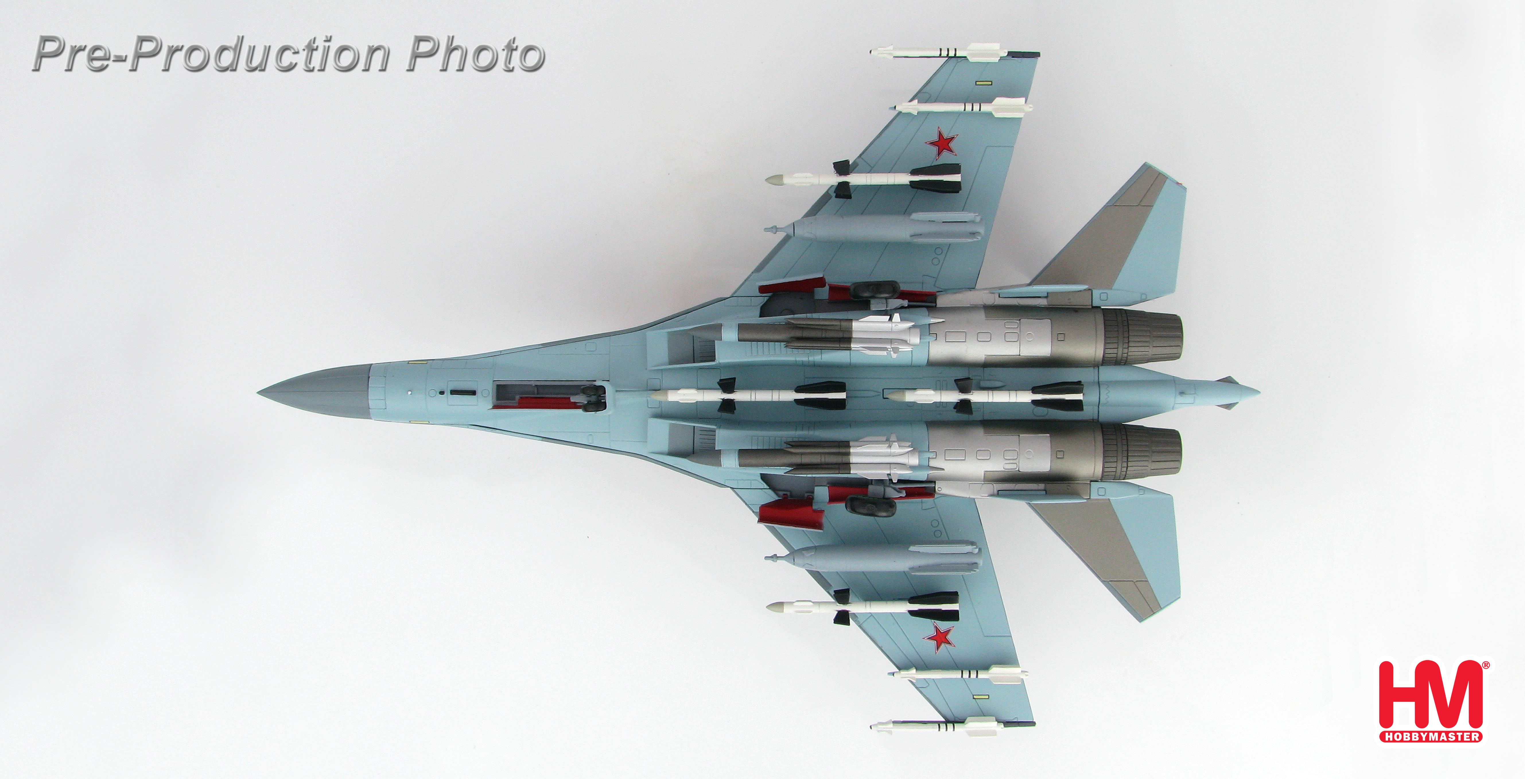 Su-35 Flanker E Red 07 Russian Air Force - Hobby Master