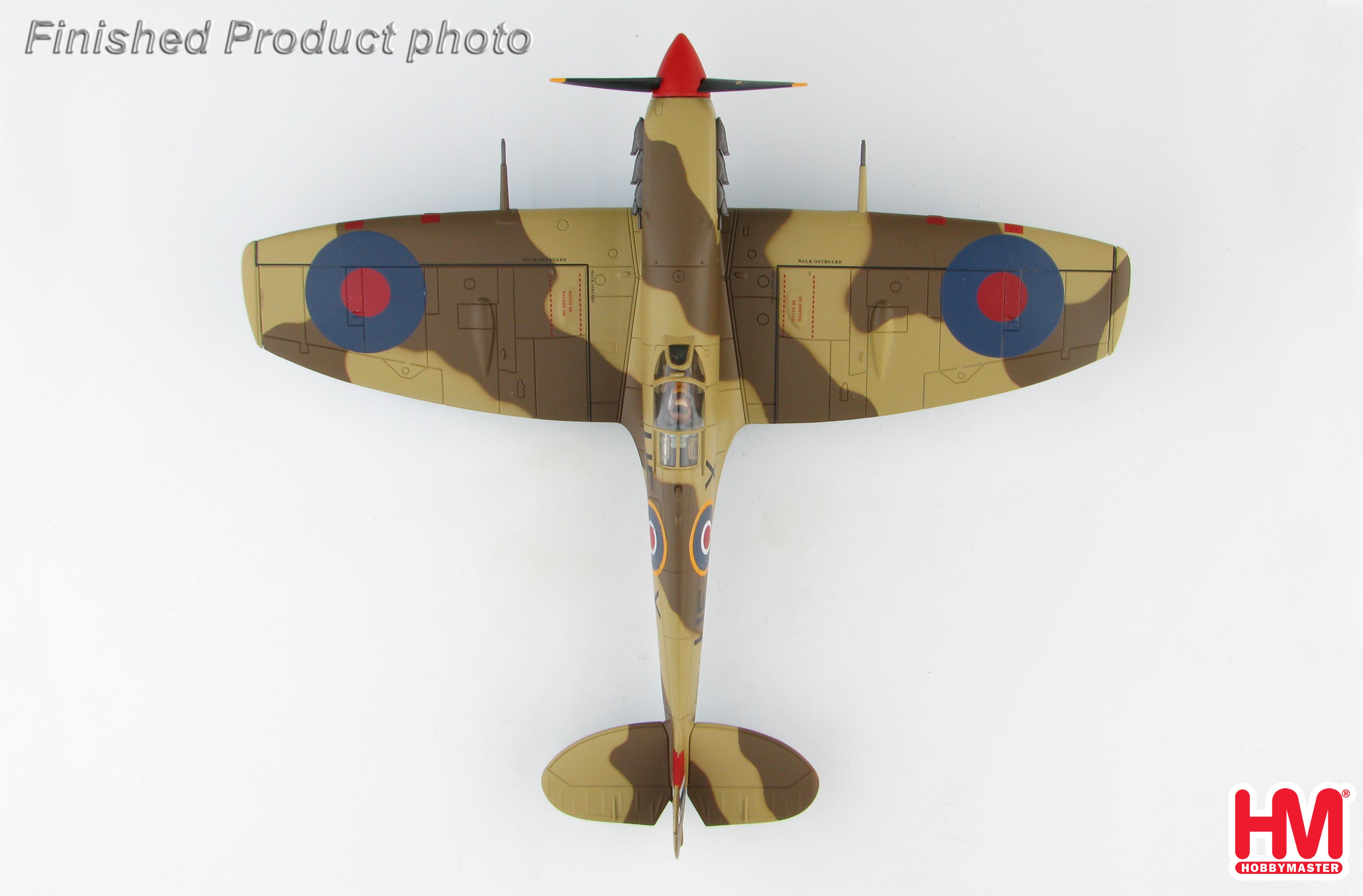 Spitfire Vb Trop No 601 Sqn EP689 UF-X Libya - Hobby Master HA7852