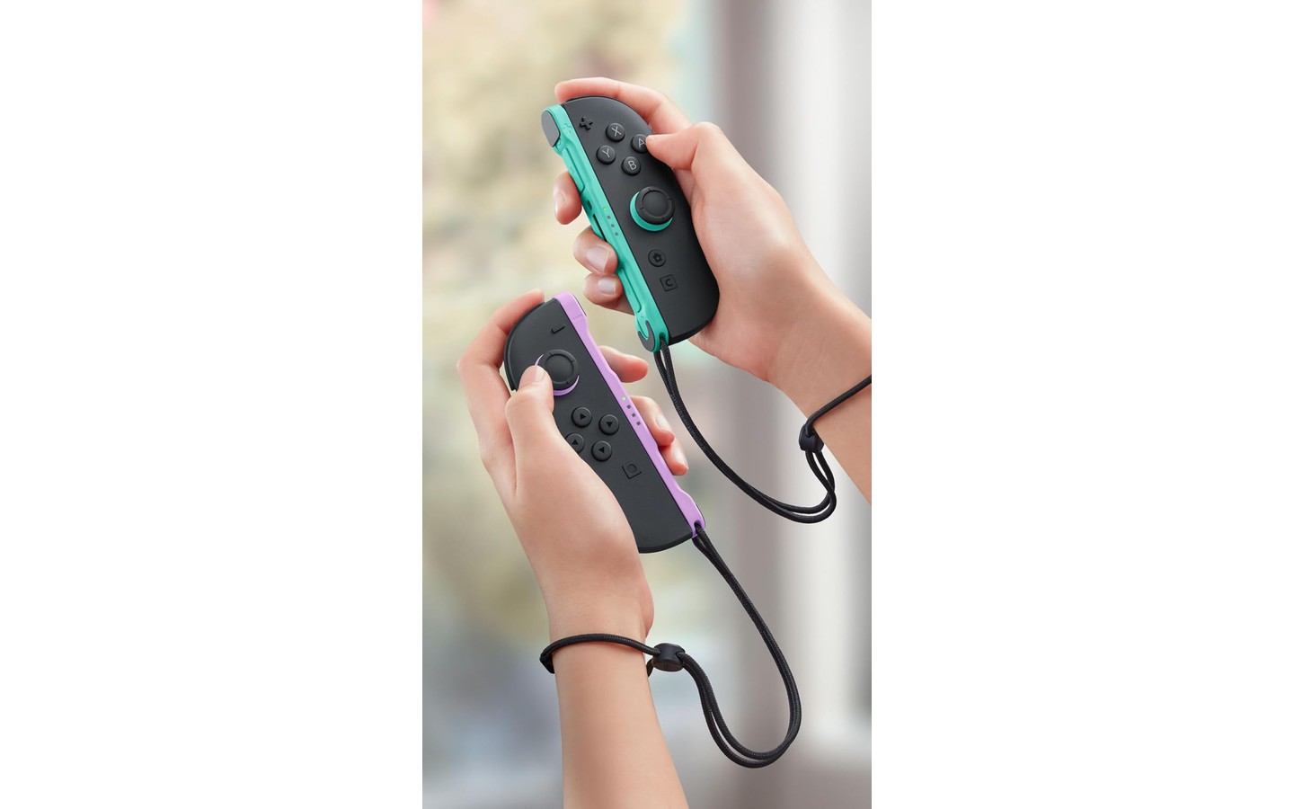 Joy-Con 2 L and R Light Purple and Light Green - Nintendo 127067