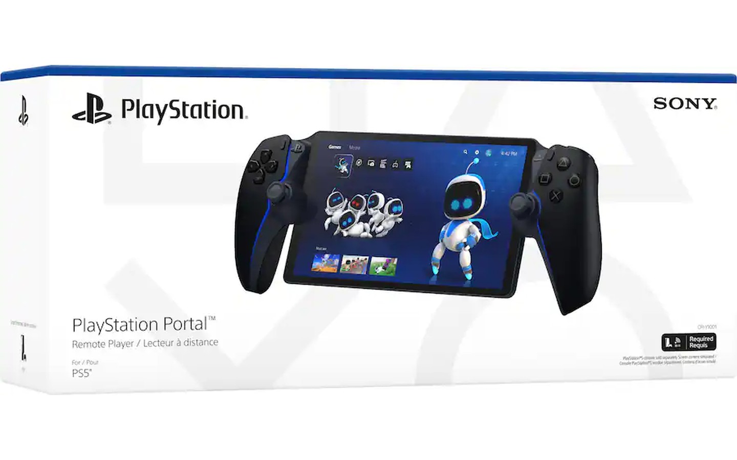 Sony PlayStation Portal Remote Player Midnight Black CFI-Y1001