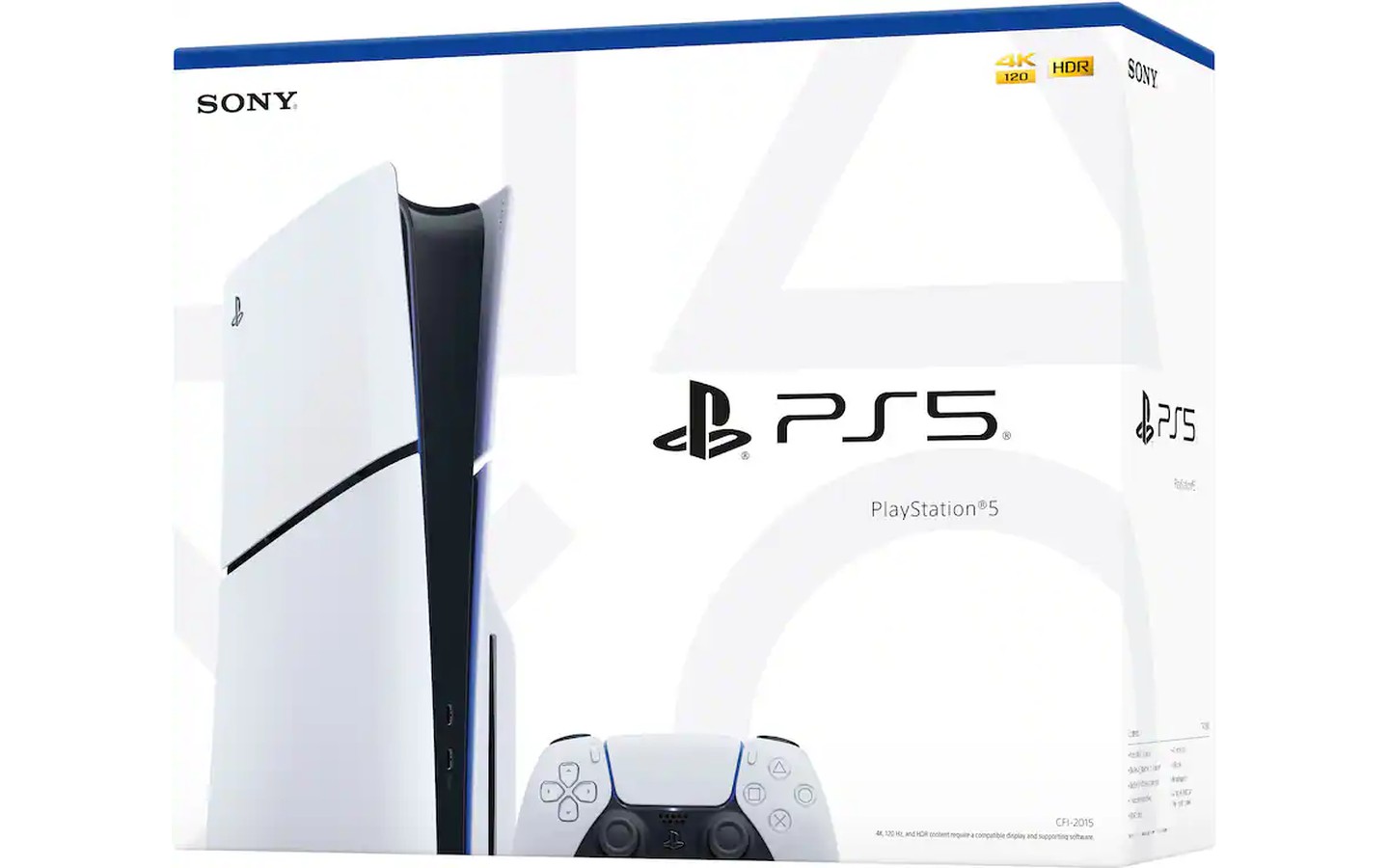 Sony PlayStation 5 Console Slim Disc Edition 1TB CFI-2015 - Sony