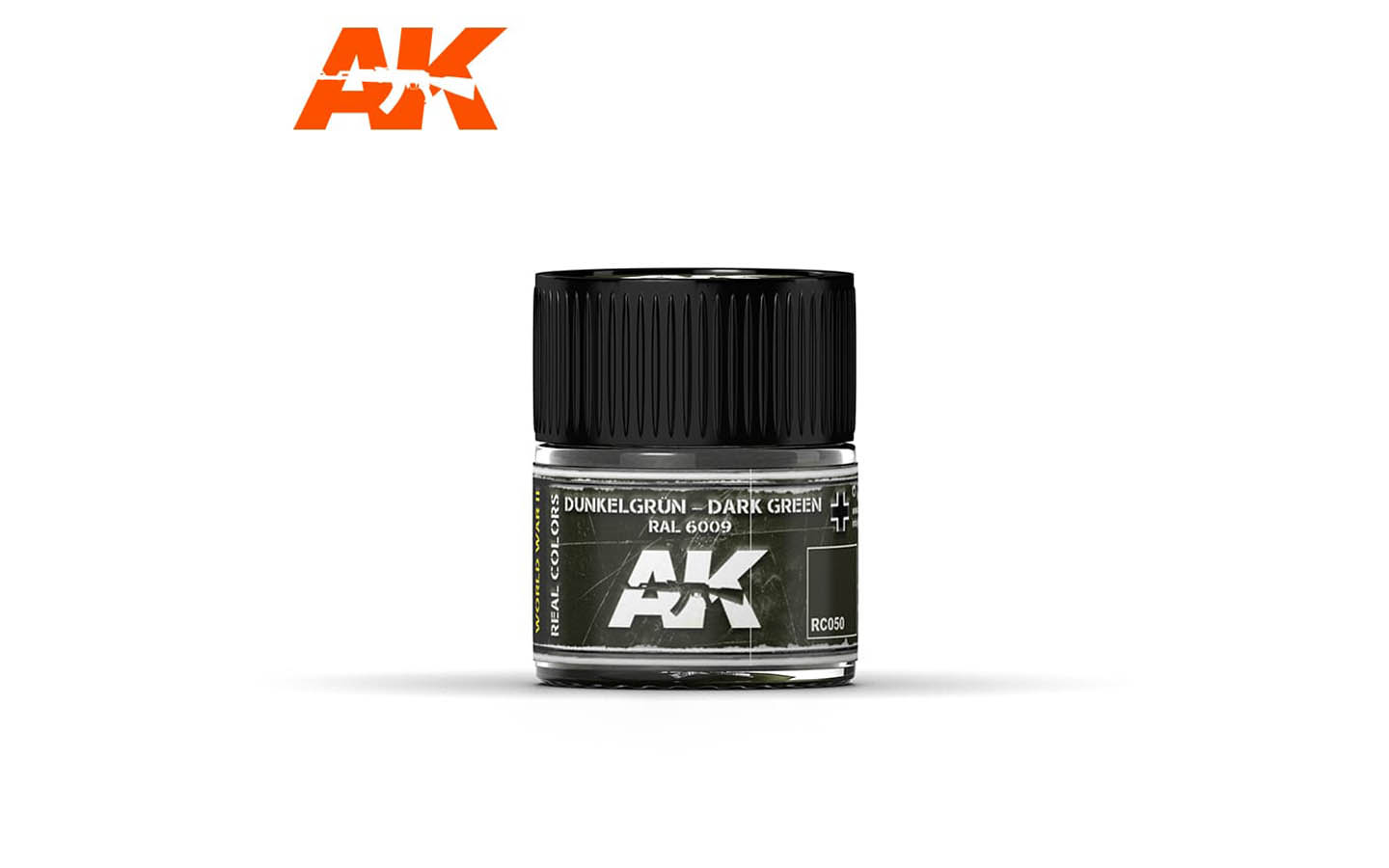 Dunkelgrün Dark Green RAL 6009 RC050 10ml Bottle AK Interactive