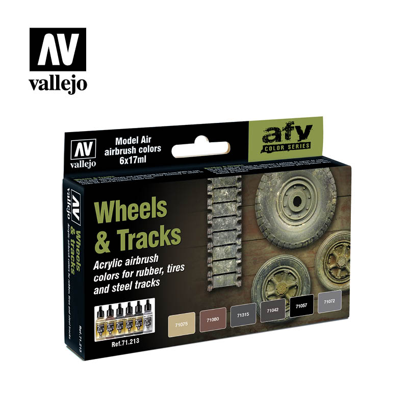 Wheels and Tracks Set Vallejo 71.213