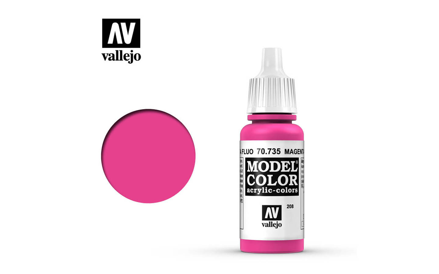 model-color-vallejo-magenta-fluorescent-70735 image