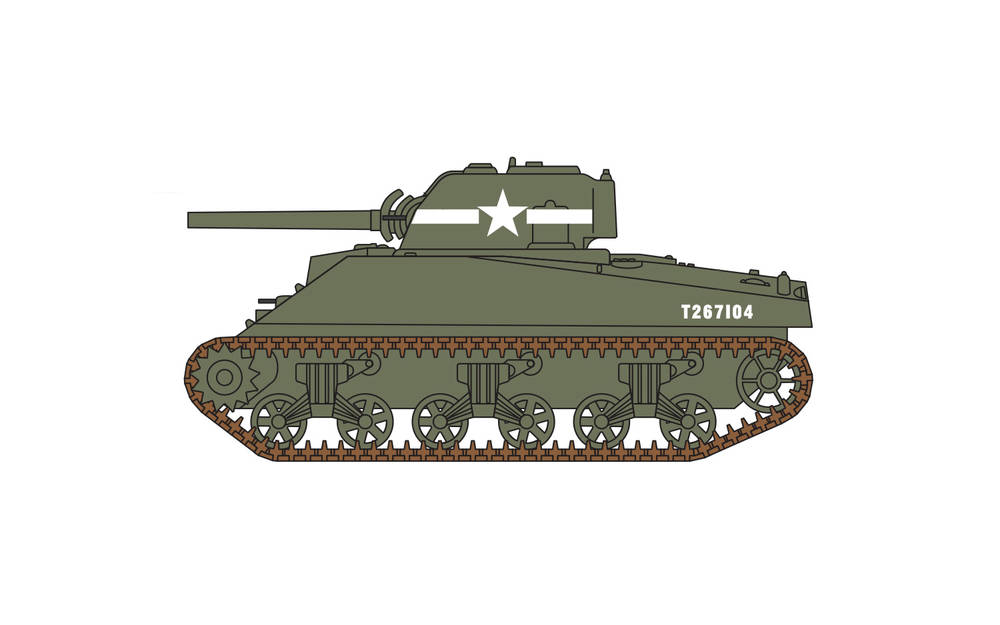 M-4 Sherman X3 スーパーボンベ M-4 Sherman X3 スーパーボンベ M-4 Sherman X3 スーパーボンベ