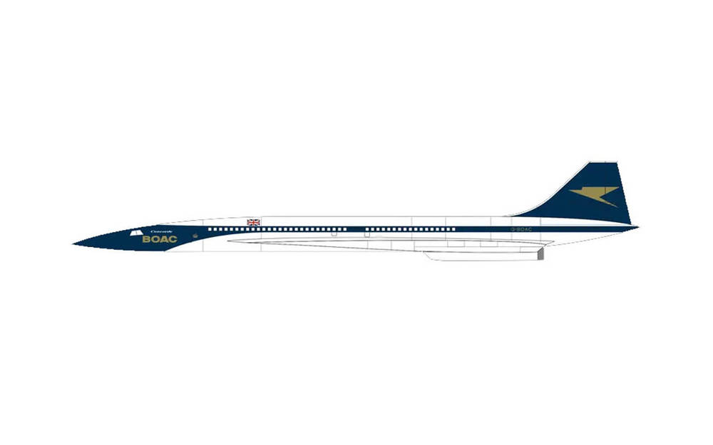 Maquette Airfix 1/144 Concorde, Air France Ou British Airways, Neuve