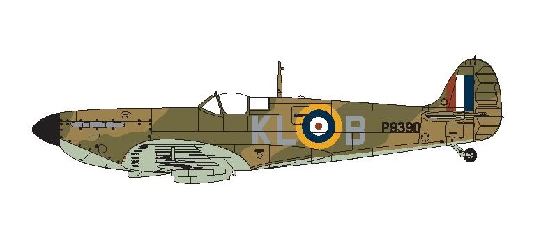 Supermarine Spitfire Mk1a - Airfix A12001V | kingshobby.com