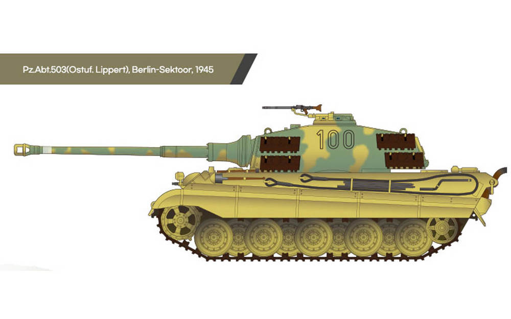 ティーガー さま WW.II ドイツ軍 ティーガーI 初期生産型 第1SS装甲師団 東部戦線