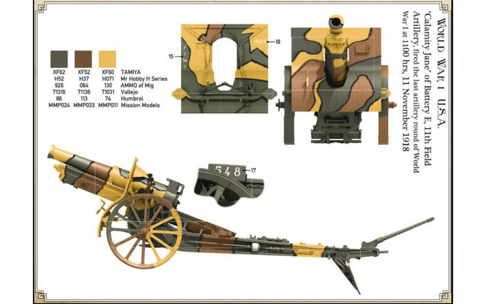 Kit Modèle Plastique 1/35 Canon Français Schneider 155mm C17S Das Werk - Maquette Militaire WWII Neuve