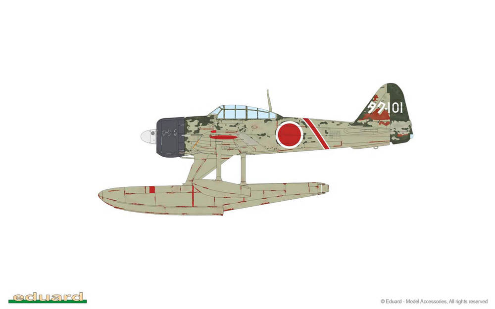 A6M2-N Rufe - ProfiPACK - Eduard 82219 | kingshobby.com