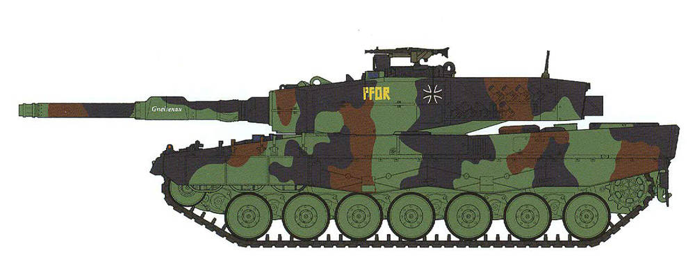 German Main Battle Tank Leopard 2 A4 - Meng TS-016 | kingshobby.com