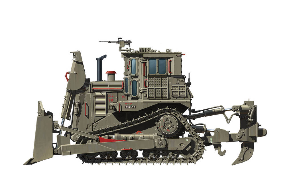 D9R Armored Bulldozer - Meng SS-002 | kingshobby.com