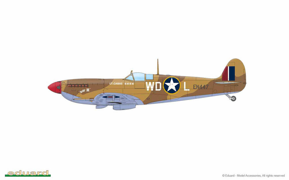 Spitfire F Mk. IX - Weekend Edition - Eduard 7460 | kingshobby.com