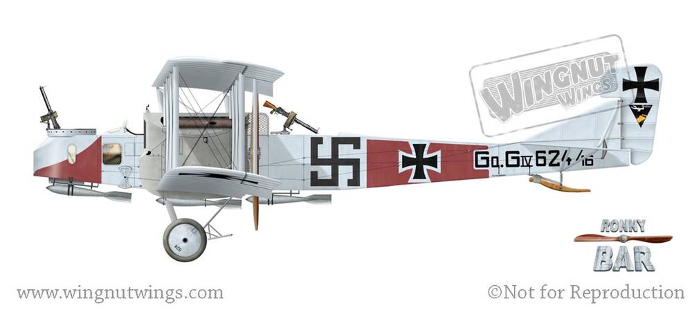 ウィングナットウィングス1/32  Gotha ゴータG.IV Wingnut Wings 1/32 Gotha G.IV - iModeler