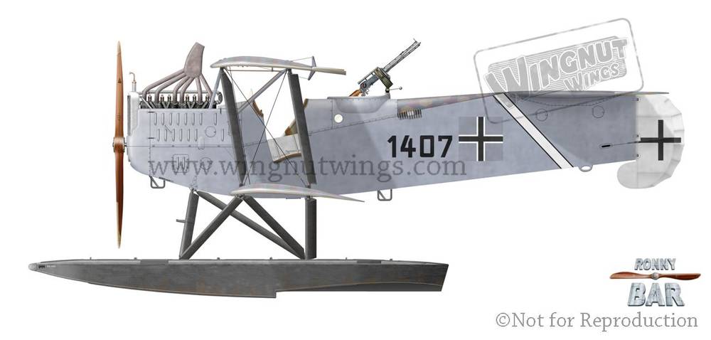 Hansa Brandenburg W.12 Early 1/32 エッチング付 Wingnut Wings - 1/32 Hansa-Brandenburg W.12 (Early)
