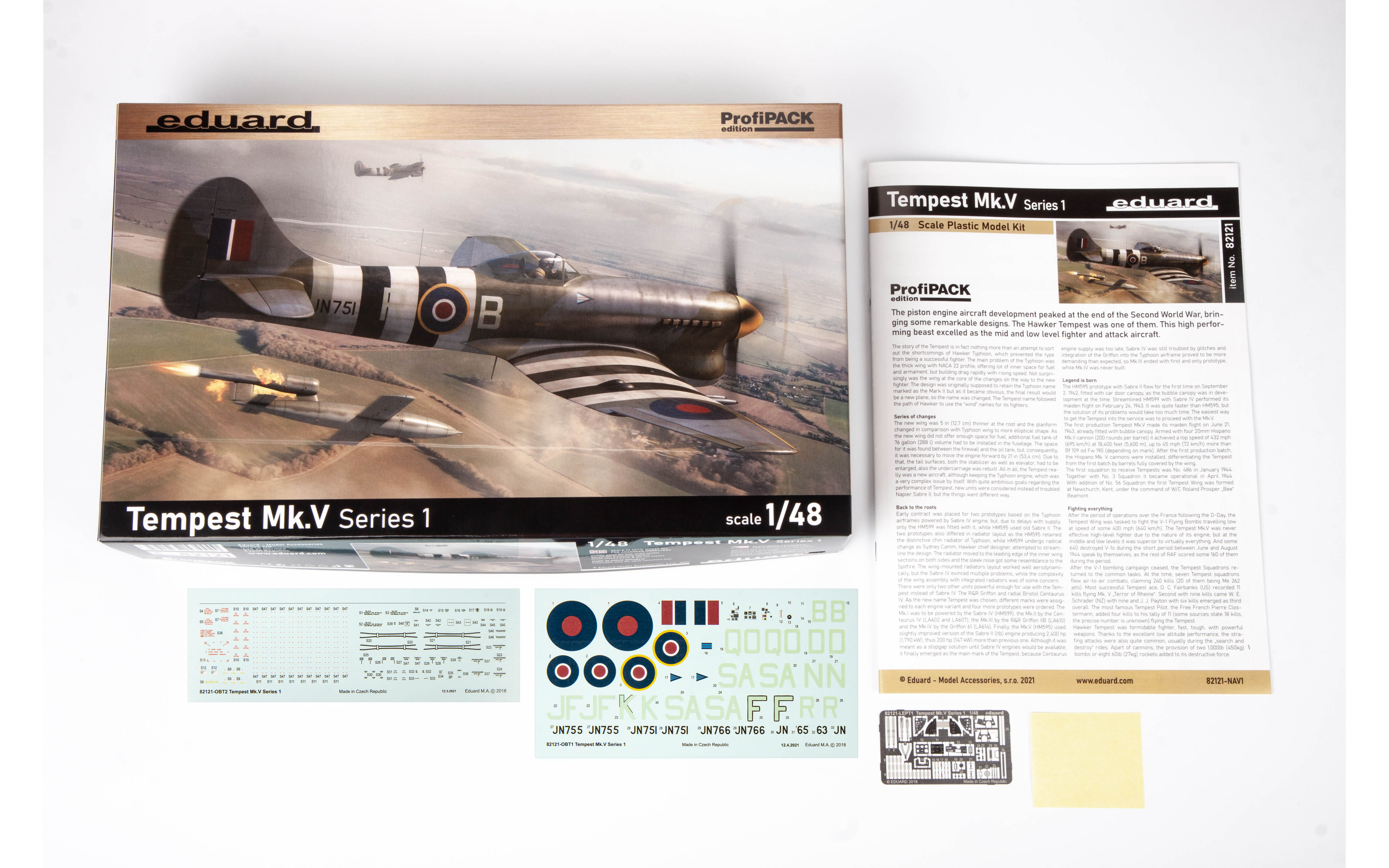 Tempest Mk.V Series 1 - ProfiPACK Edition - Eduard 82121