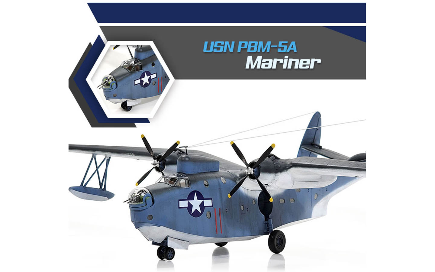 Adjustable Children's Scooter Academy 1/72 USN PBM-5A Mariner