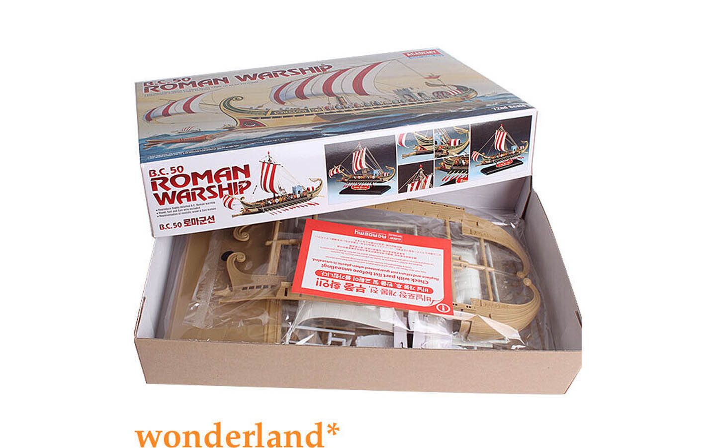 Roman Warship, B.C. 50 - Academy 14207 | kingshobby.com