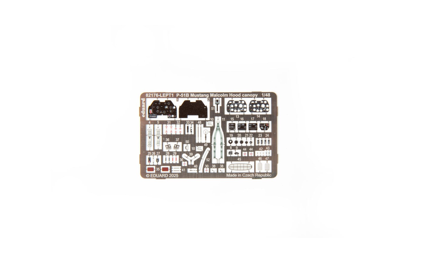 P-51B Mustang Malcolm Hood Canopy, ProfiPACK - Eduard 82176