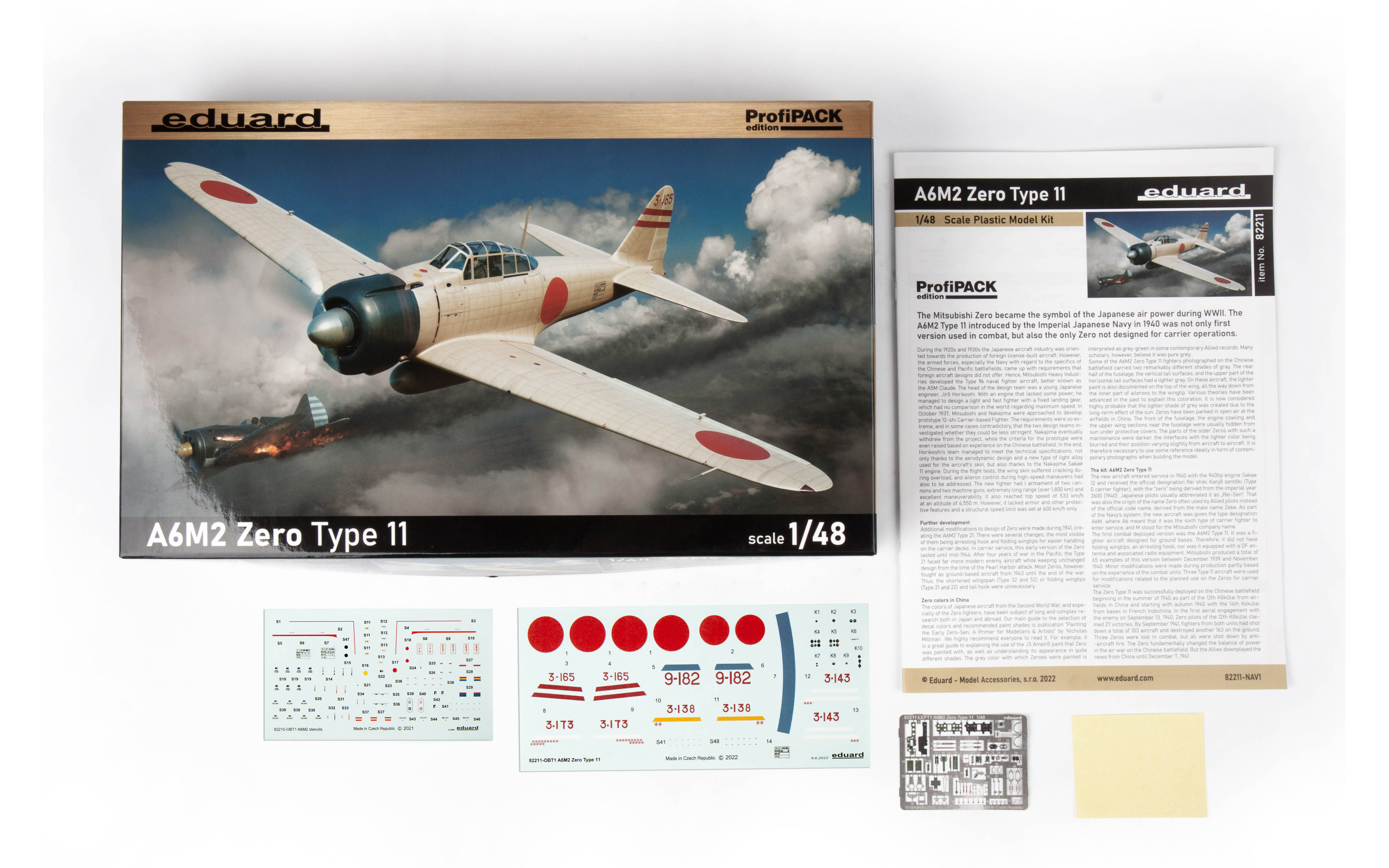 A6M2 Zero Type 11 - ProfiPack Edition - Eduard 82211 | kingshobby.com