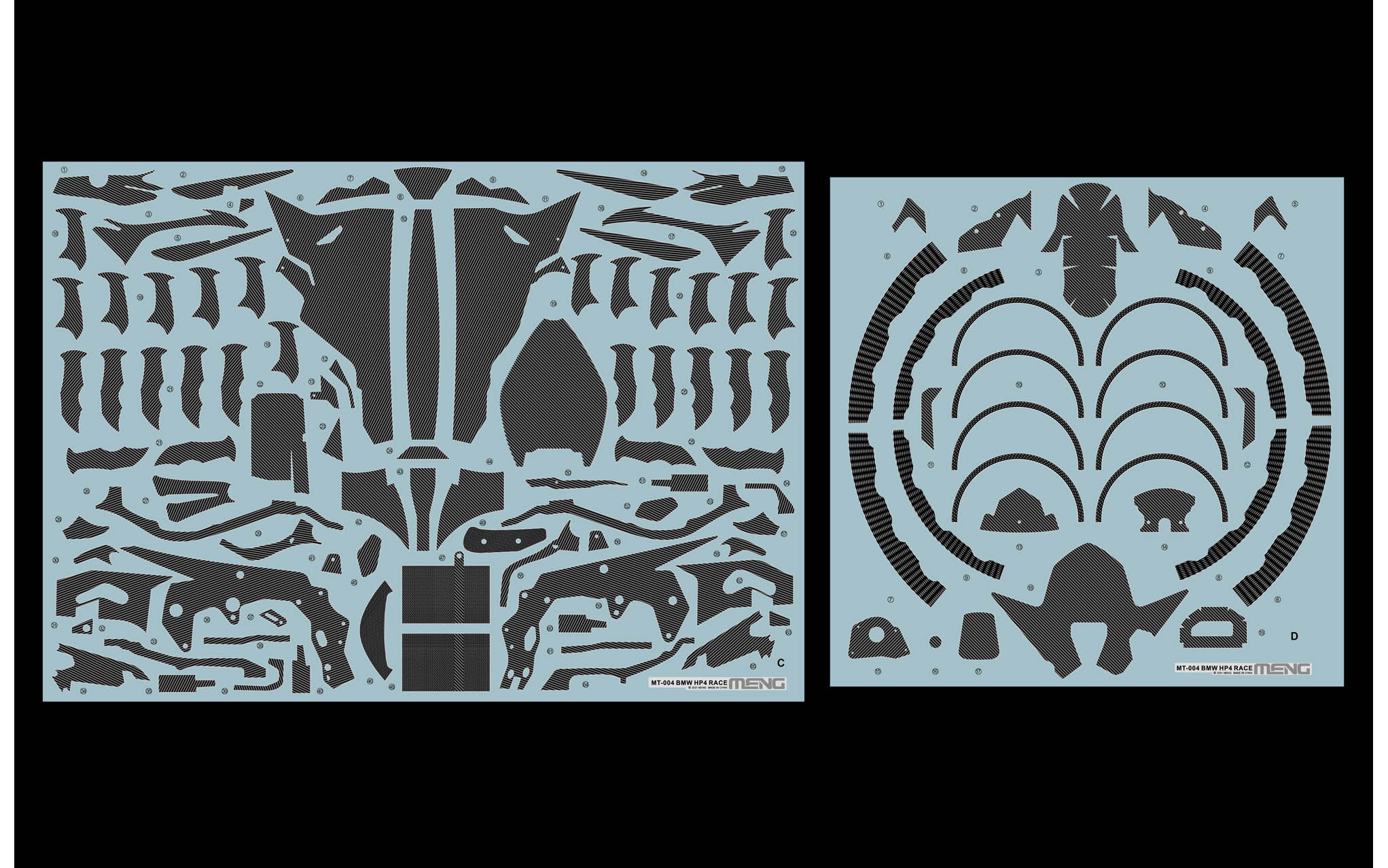 Meng-Model BMW Hp4 Race - Acquista Su - Foto 9