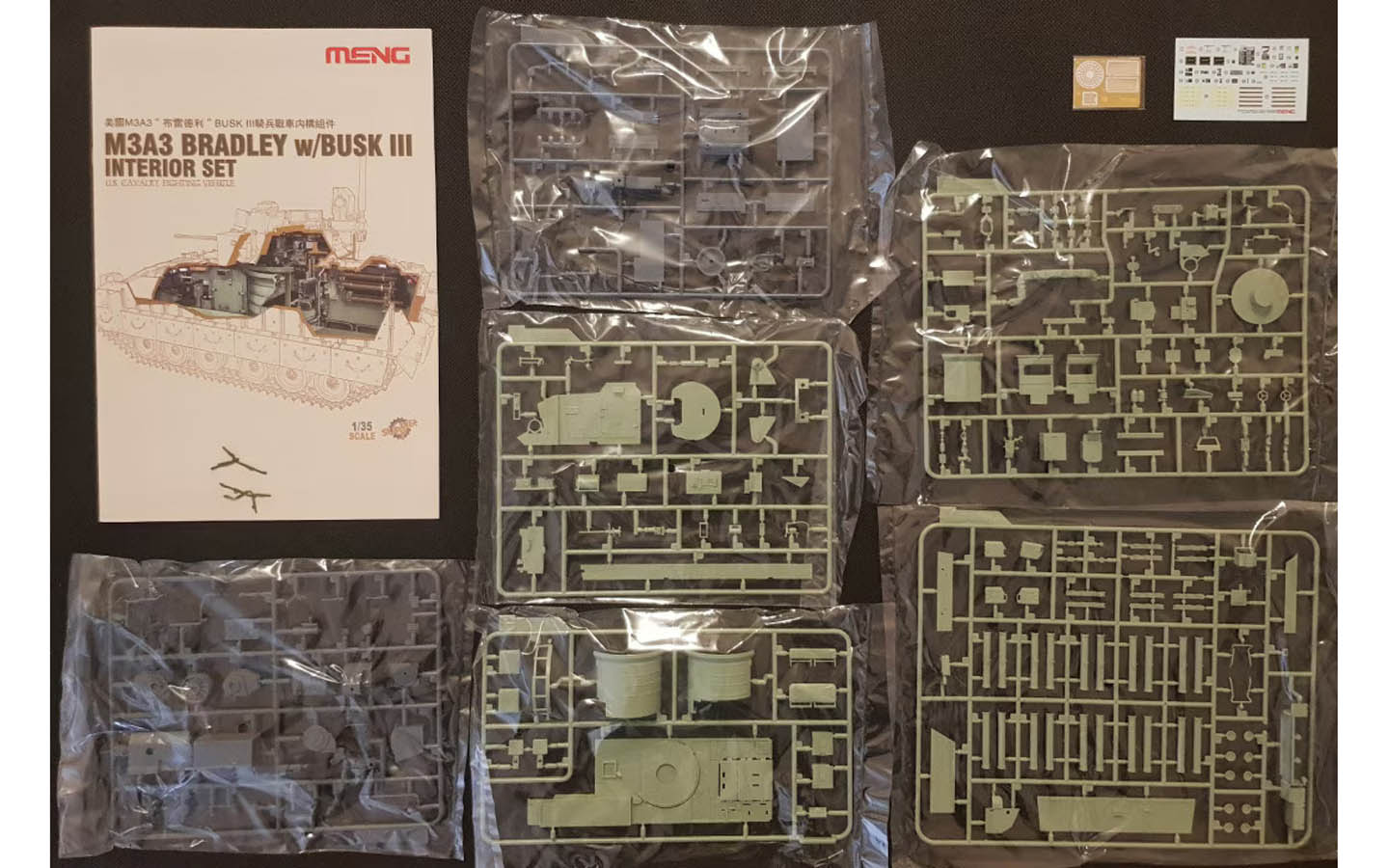 M3A3 Bradley w/BUSK III, Interior Set, U.S. Cavalry Fighting