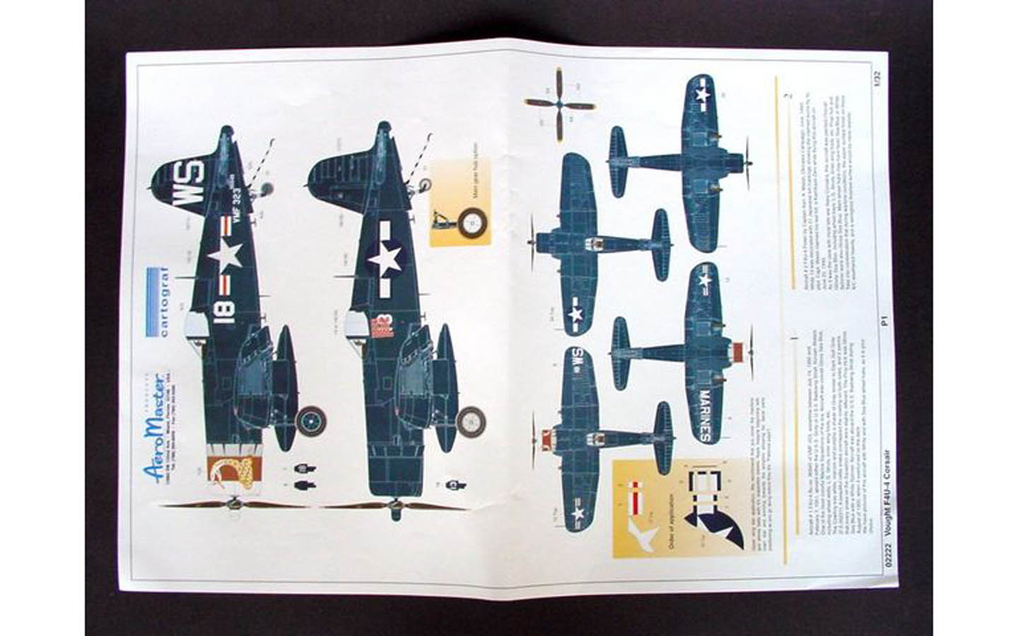 Trumpeter Modellbausatz Vought F4U-4 Corsair - 1/32 Maßstab