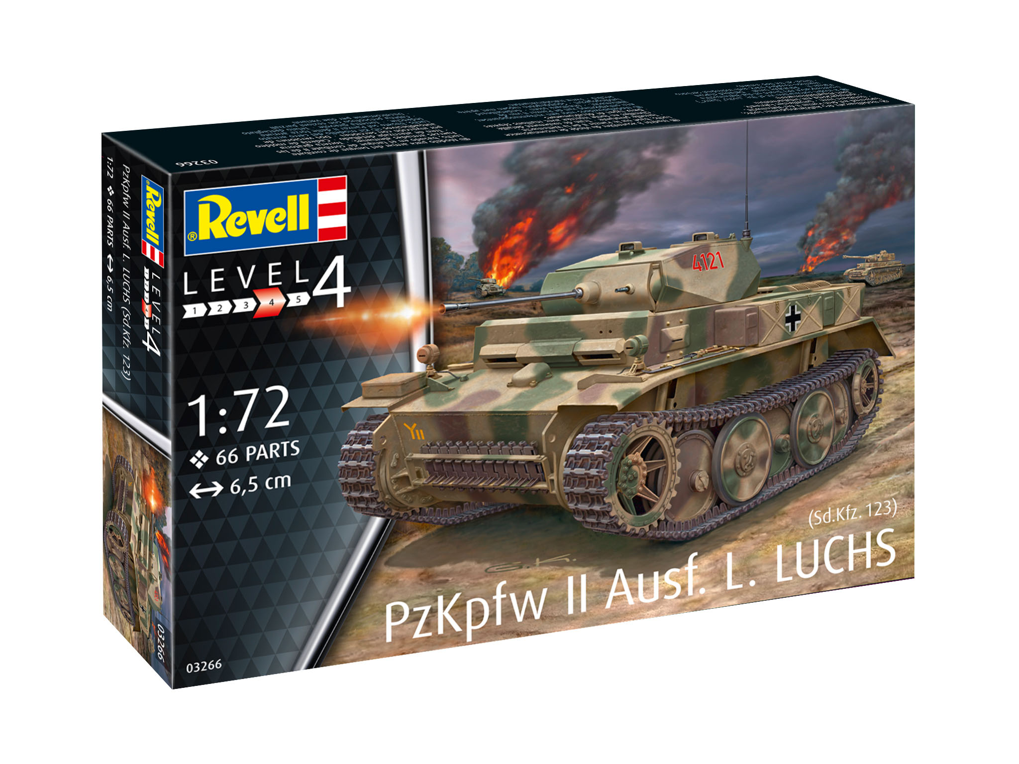 PzKpfw II Ausf. L Luchs (Sd.Kfz. 123) - Revell 03266