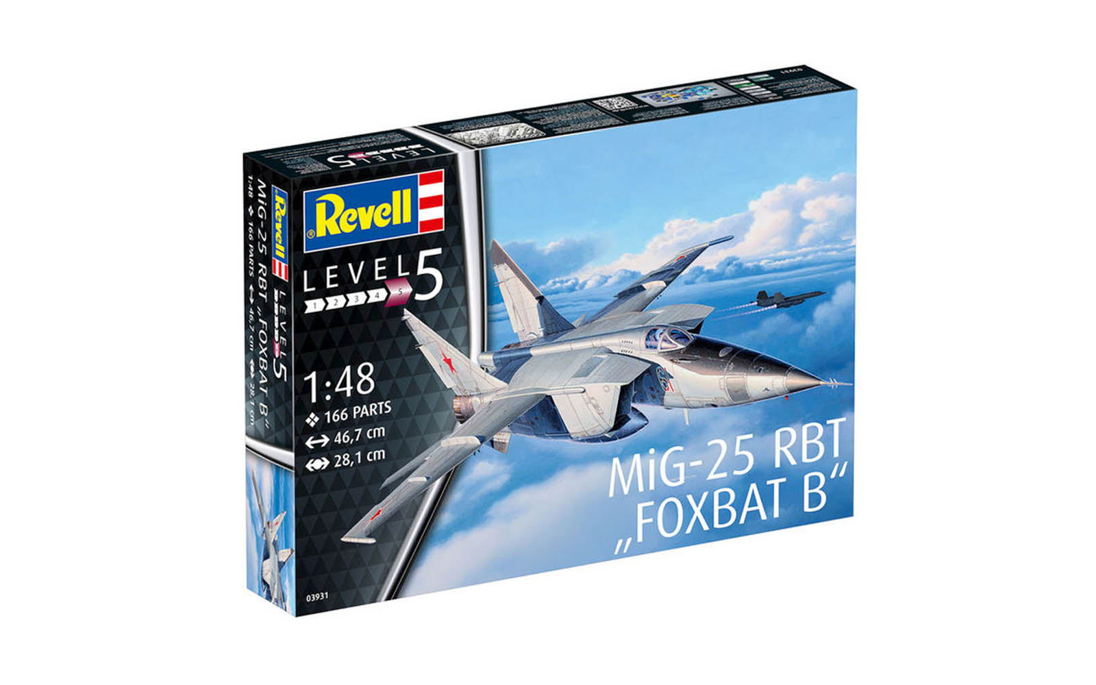 MiG-25 RBT - FOXBAT B - Revell 03931 | kingshobby.com