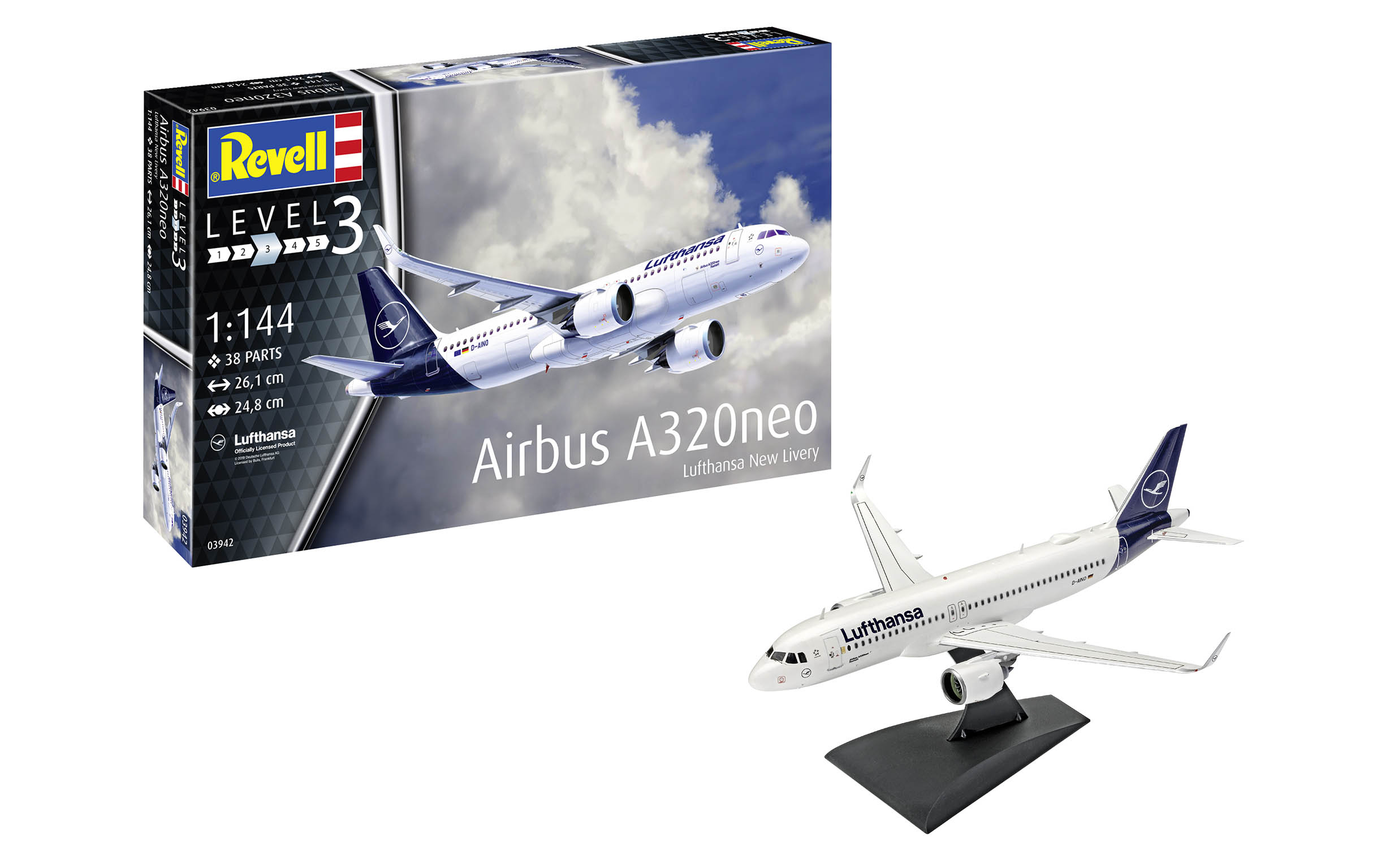 Airbus A320 Neo Lufthansa - New Livery - Revell 03942 | kingshobby.com
