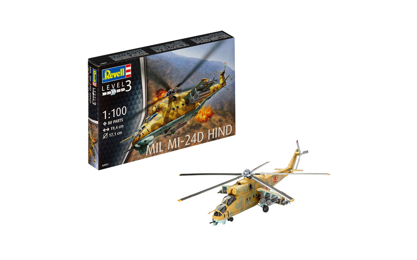 Mil Mi-24D Hind - Revell 04951 | kingshobby.com