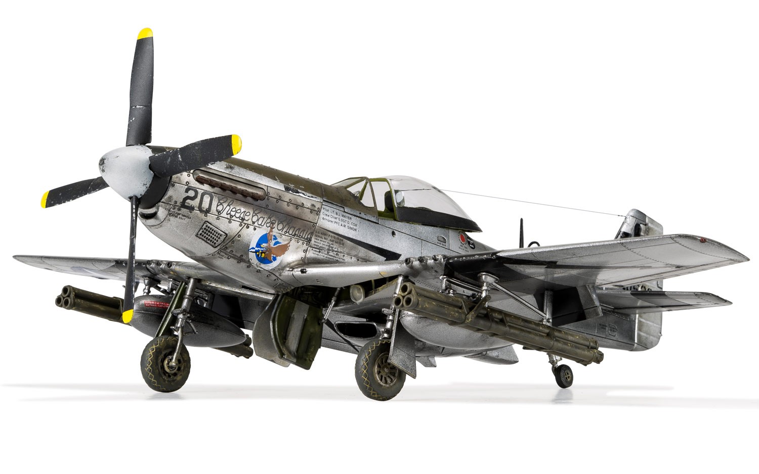 North American P-51D Mustang - 10th Air Force - Airfix