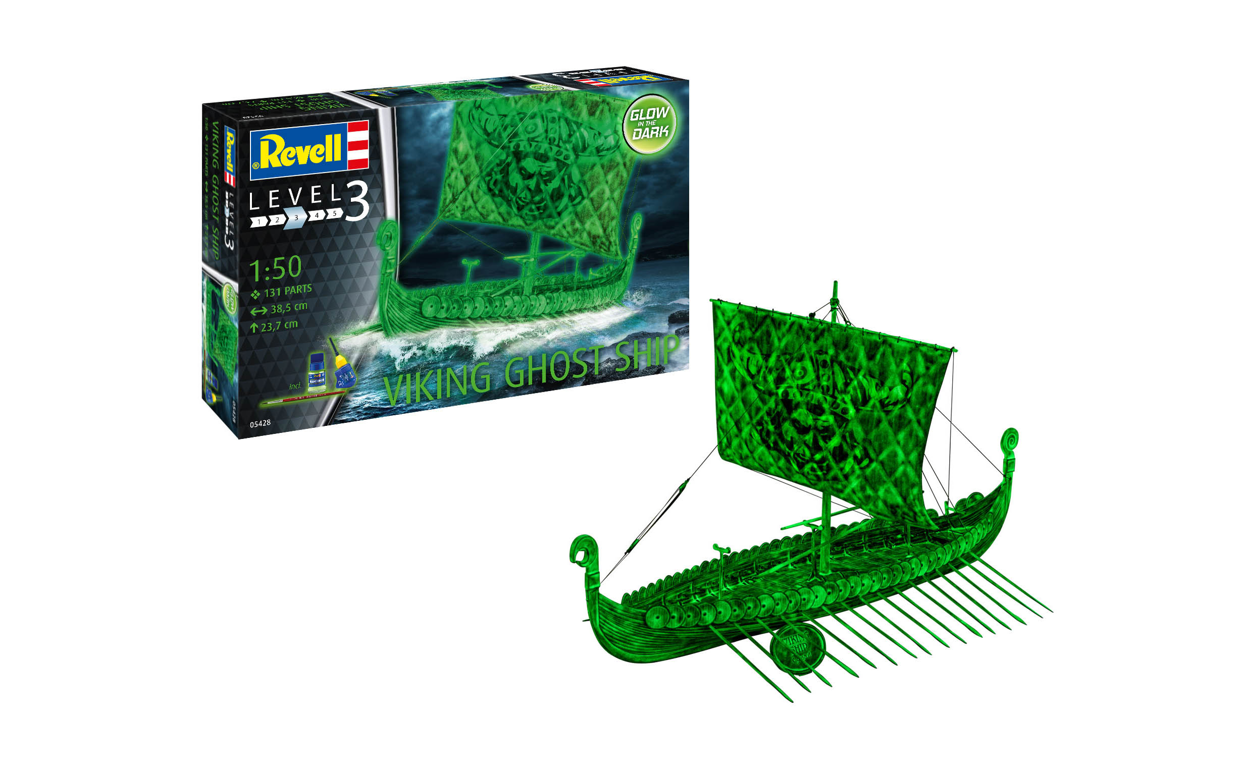 Viking Ghost Ship - Revell 05428 | kingshobby.com