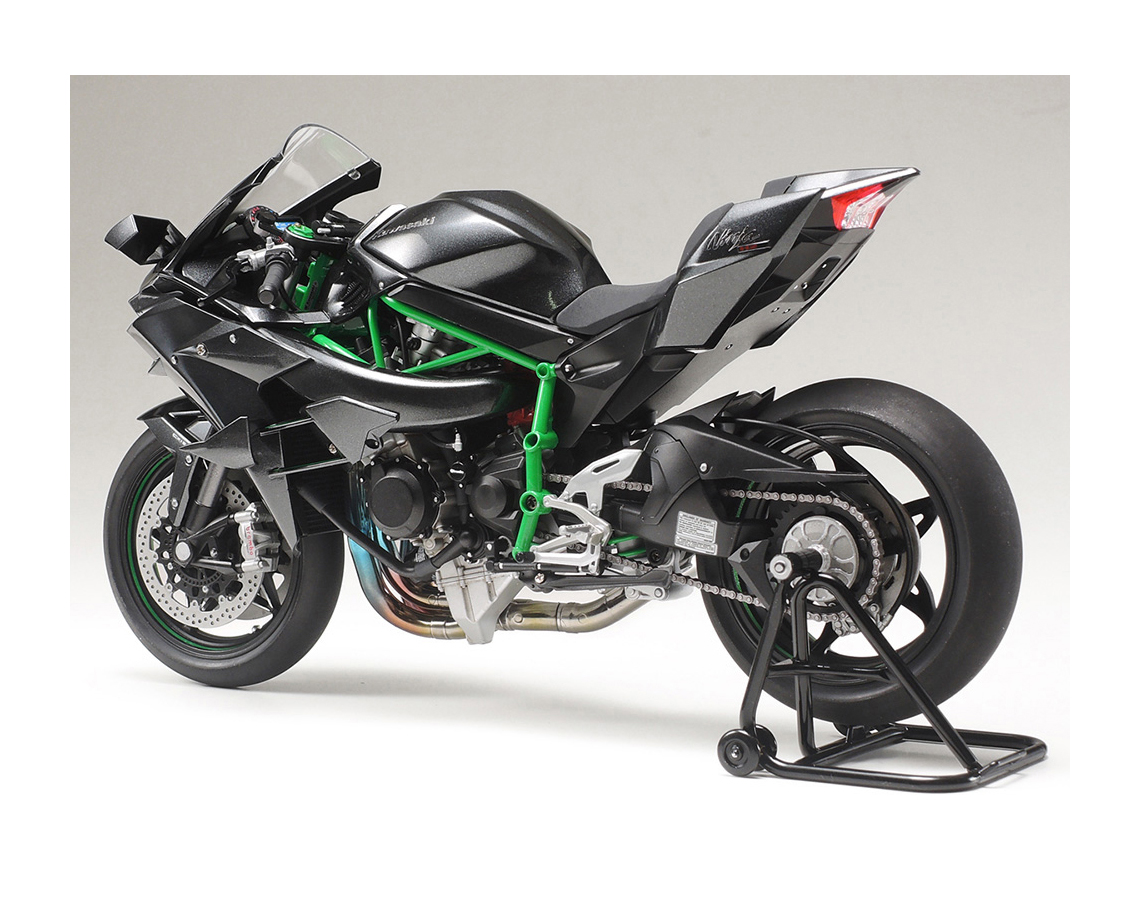 Tamiya 1/12 Kawasaki Ninja H2R Supercharger Slick 14131 Metal