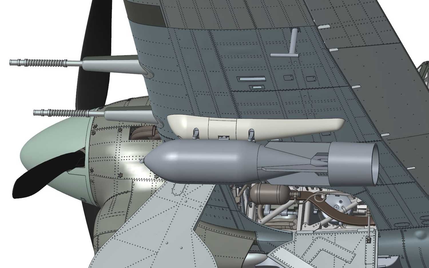 Hawker Typhoon 1B (Mk.IB) - Car Door - Airfix A19003 | kingshobby.com