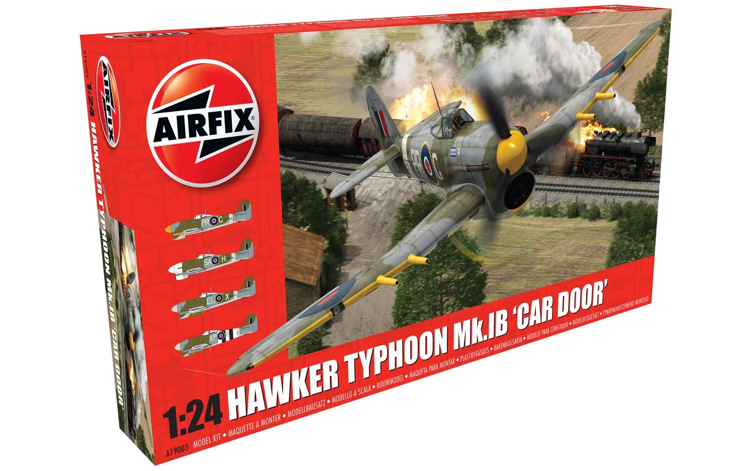 その他 AIRFIX HAWKER TYHOON Mk.IB 'CAR DOOR' Hawker Typhoon 1B (Mk.IB) - Car Door - Airfix A19003 | kingshobby.com